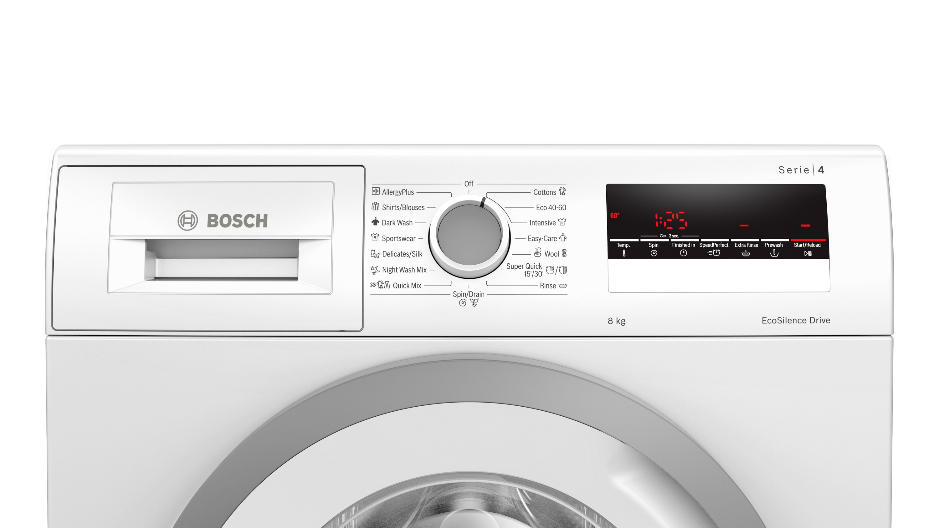Mašina za pranje WAN28263BY Serie 4 8 kg, 1400 okr