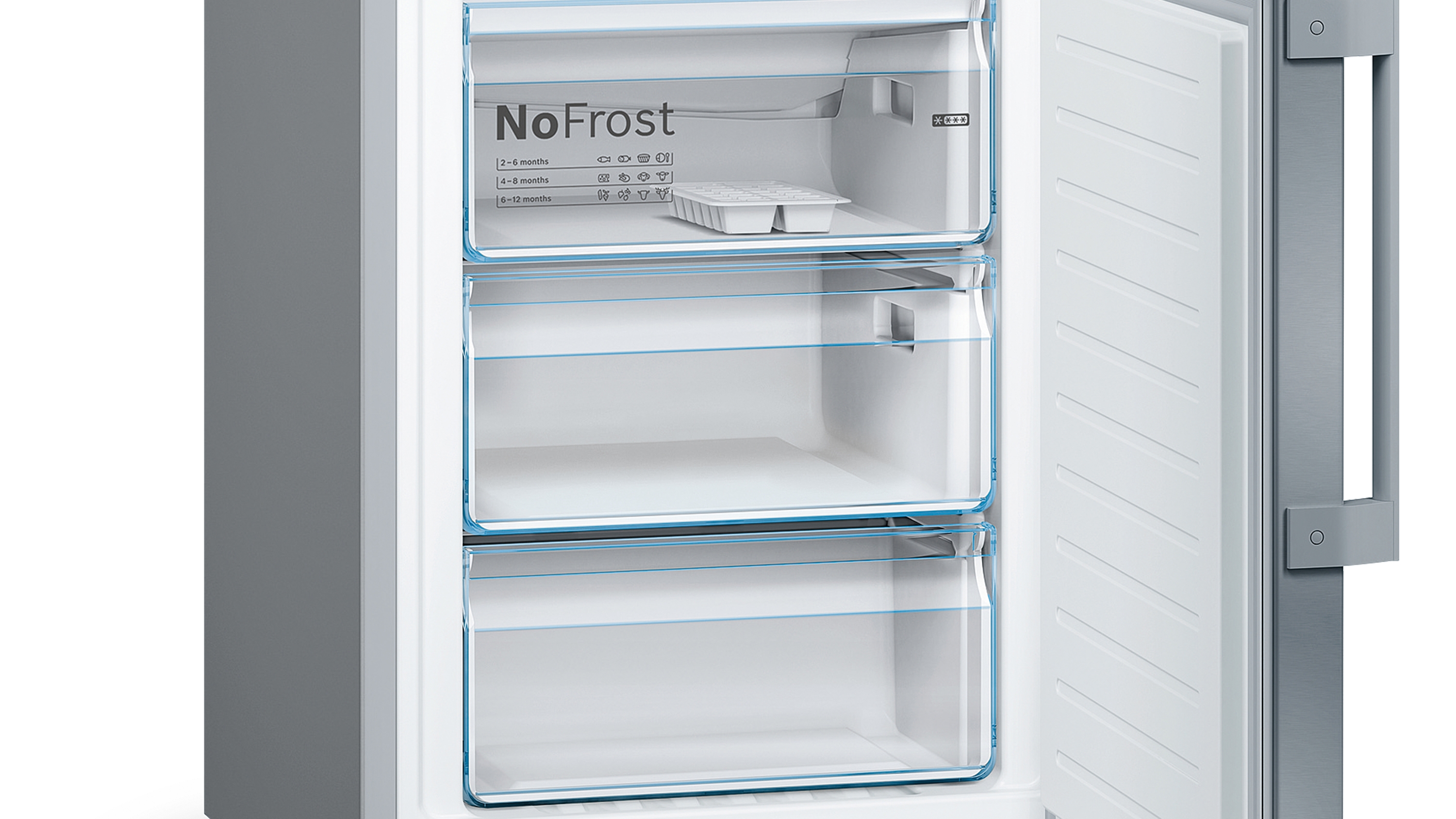 Kombinovani frižider sa zamrzivačem KGF39PIDP Serie 8, VitaFresh, No Frost
