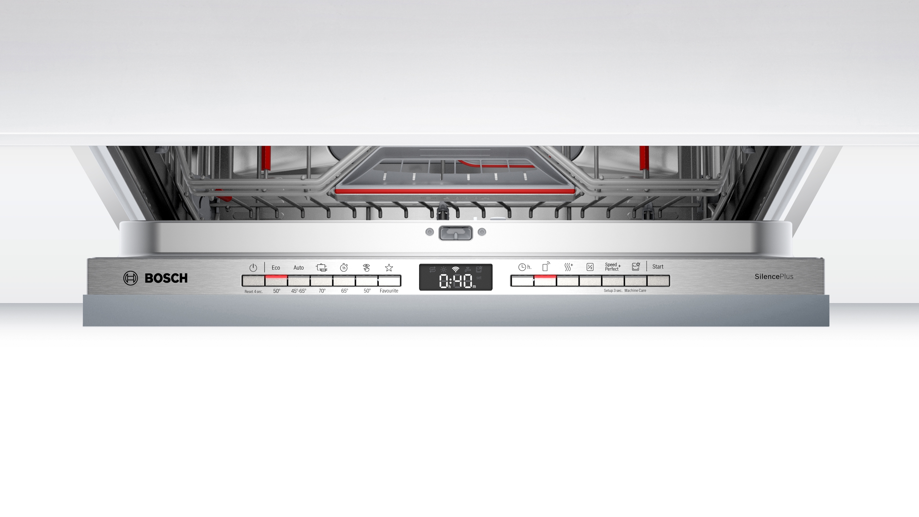 Ugradna mašina za sudove 60 cm SMV4HCX52E Serie 4, Home Connect