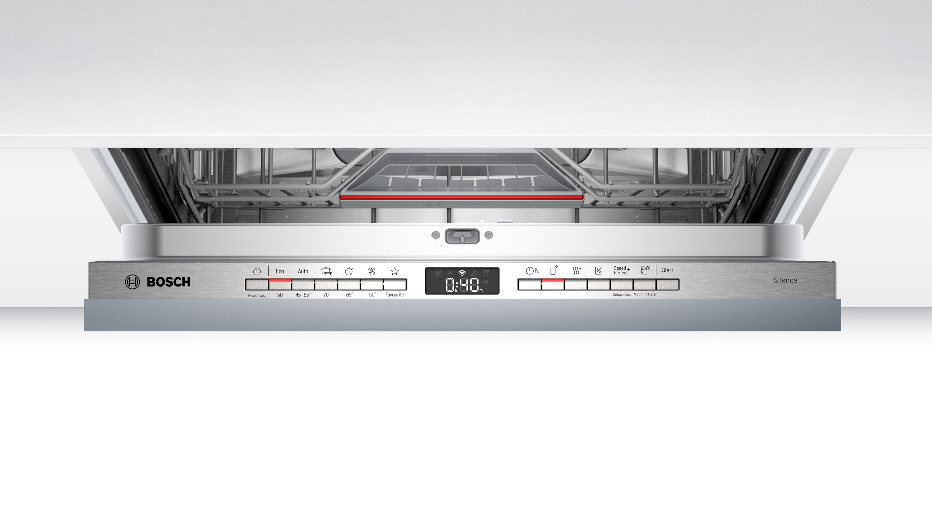 Ugradna mašina za sudove 60 cm SMV4HCX40E Serie 4, Home Connect