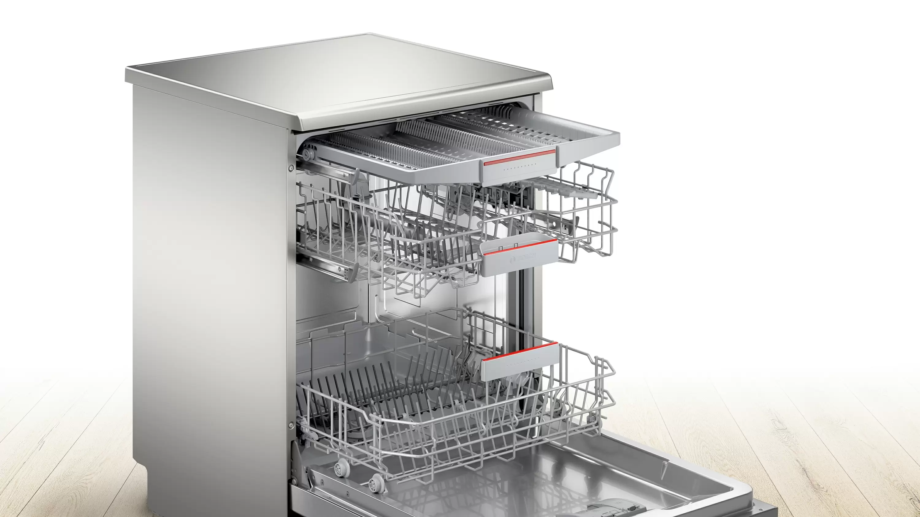 Mašina za sudove 60 cm SMS4HVI45E Serie 4, Home Connect