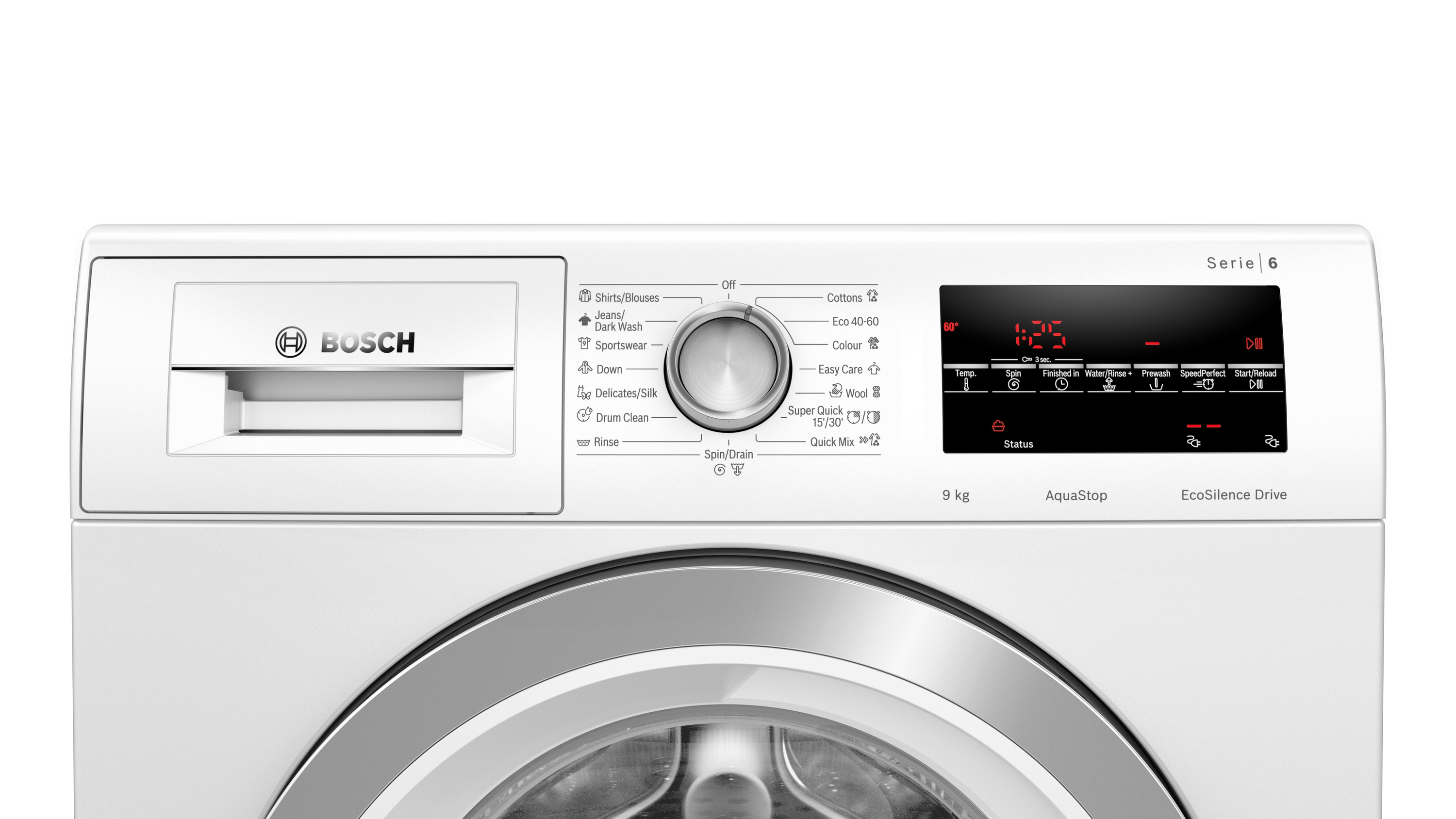 Mašina za pranje WAU28T90BY Serie 6 9 kg, 1400 okr