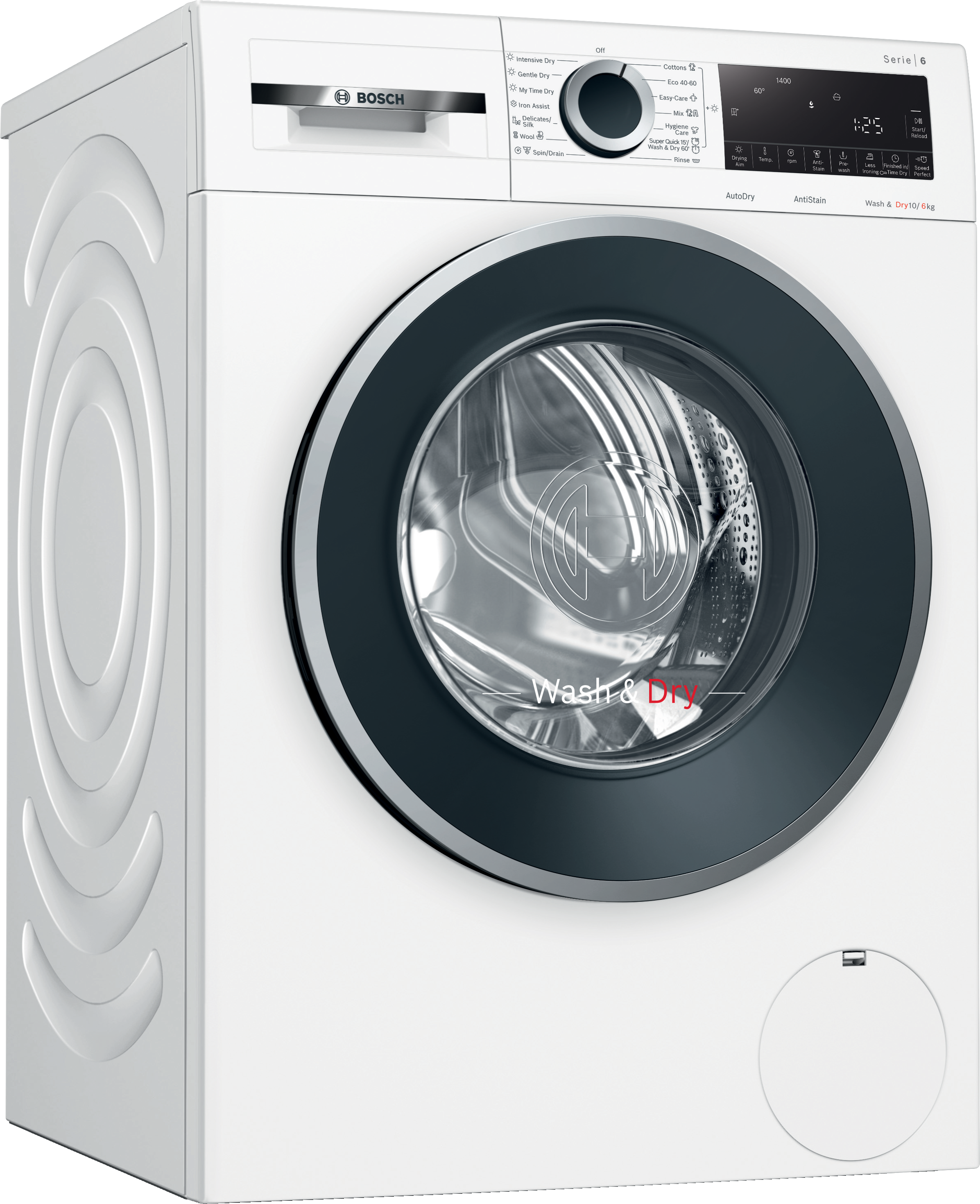 Mašina za pranje i sušenje veša WNG254U0BY 10/6 kg