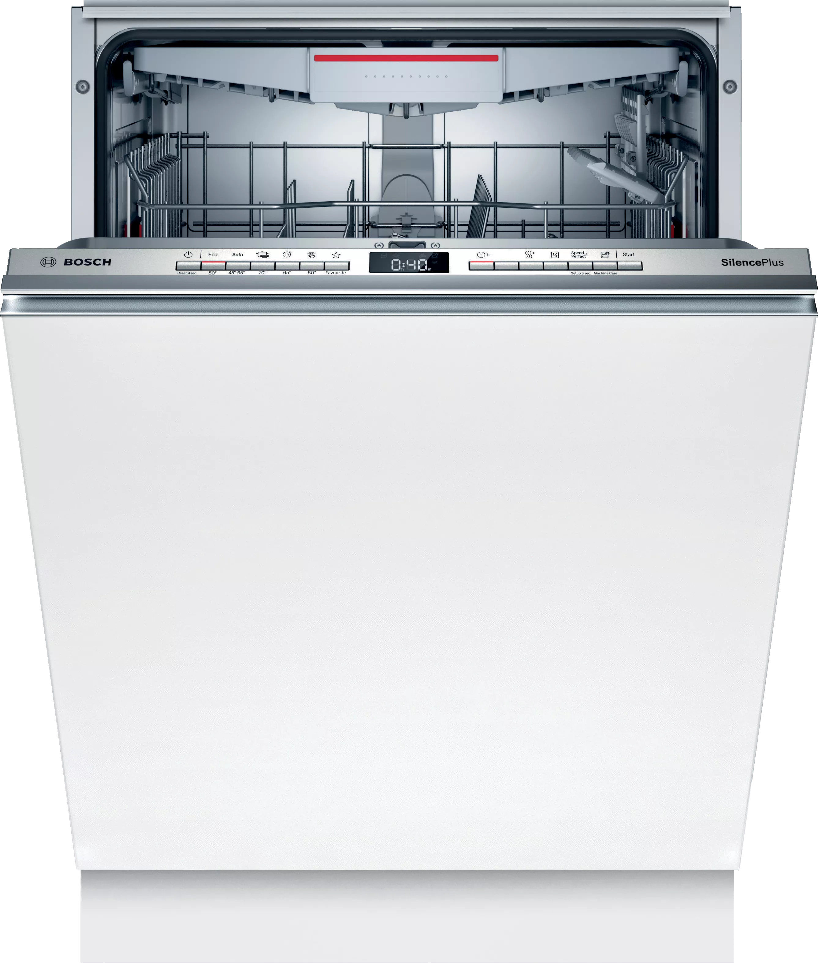 Ugradna mašina za sudove 60 cm SHH4HCX48E Serie 4, Fleksibilne korpe, XXL