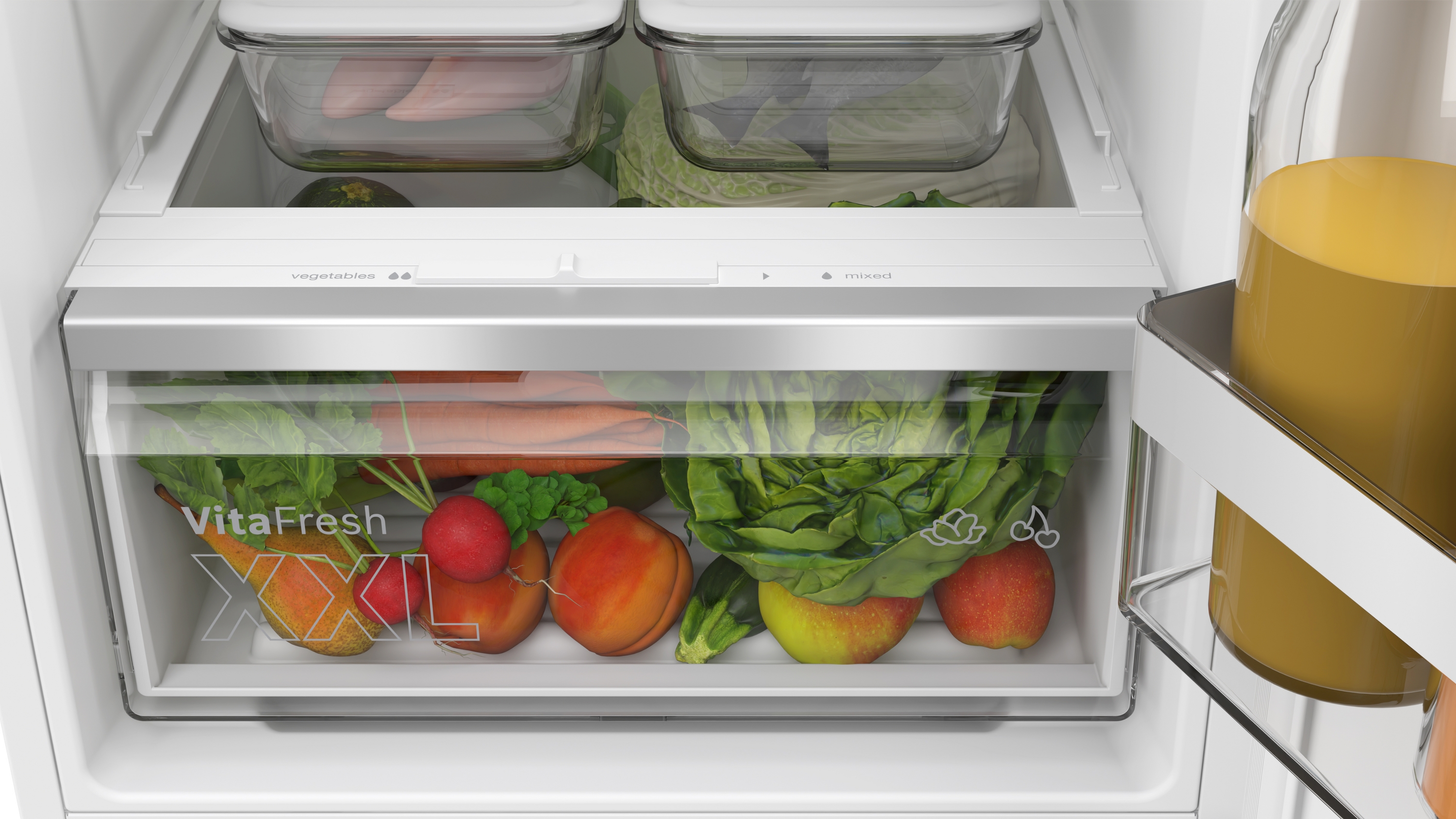 Ugradni frižider KIV86VFE1 Serie 4, VitaFresh, Eco Airflow