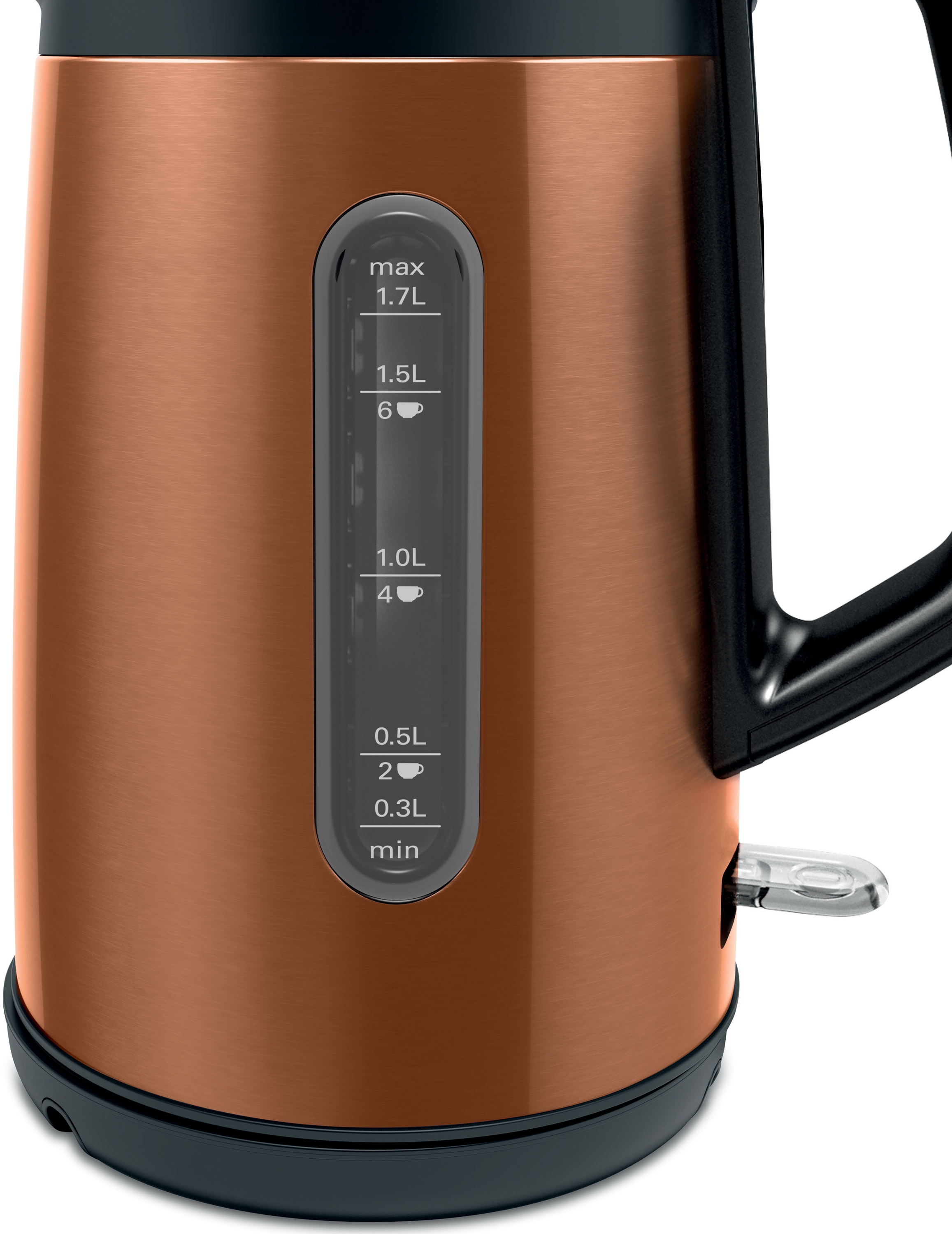 Kuvalo za vodu TWK4P439 DesignLine, 1.7 L, Copper