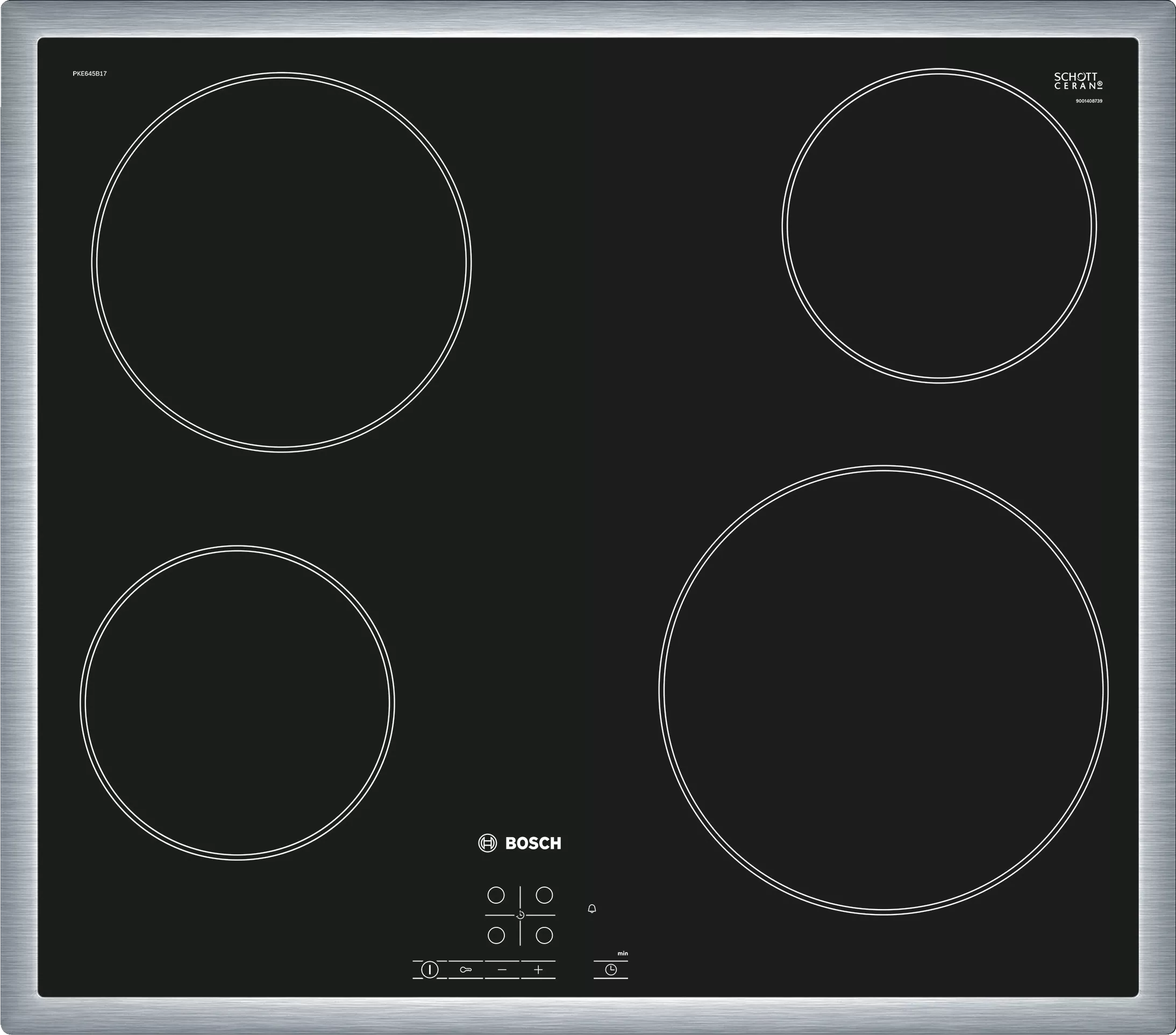 Električna ploča za kuvanje PKE645B17E Serie 4, 60cm