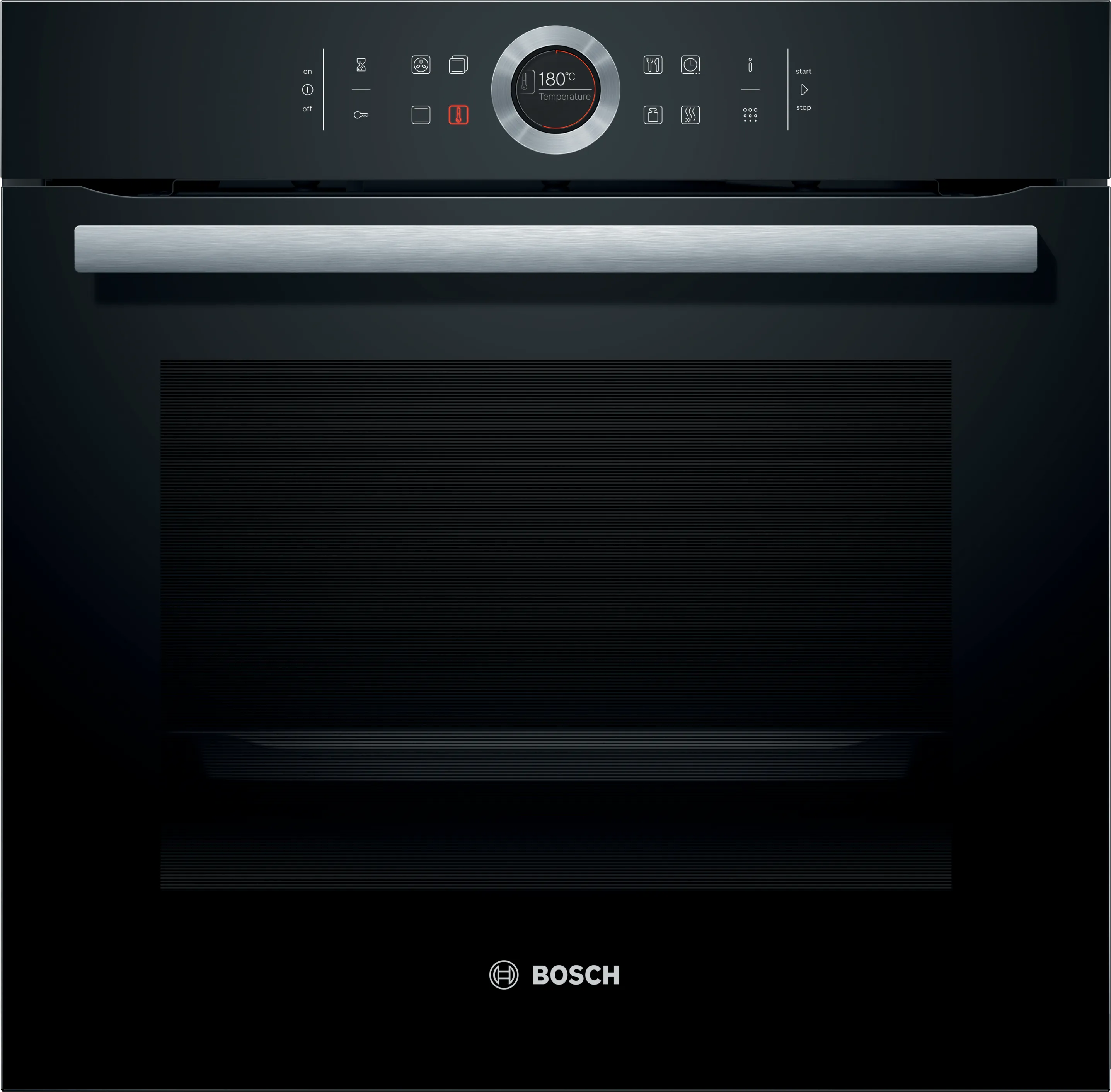 Ugradna rerna HBG672BB1S Serie 8 60x60cm, Crna, Funkcija AutoPilot
