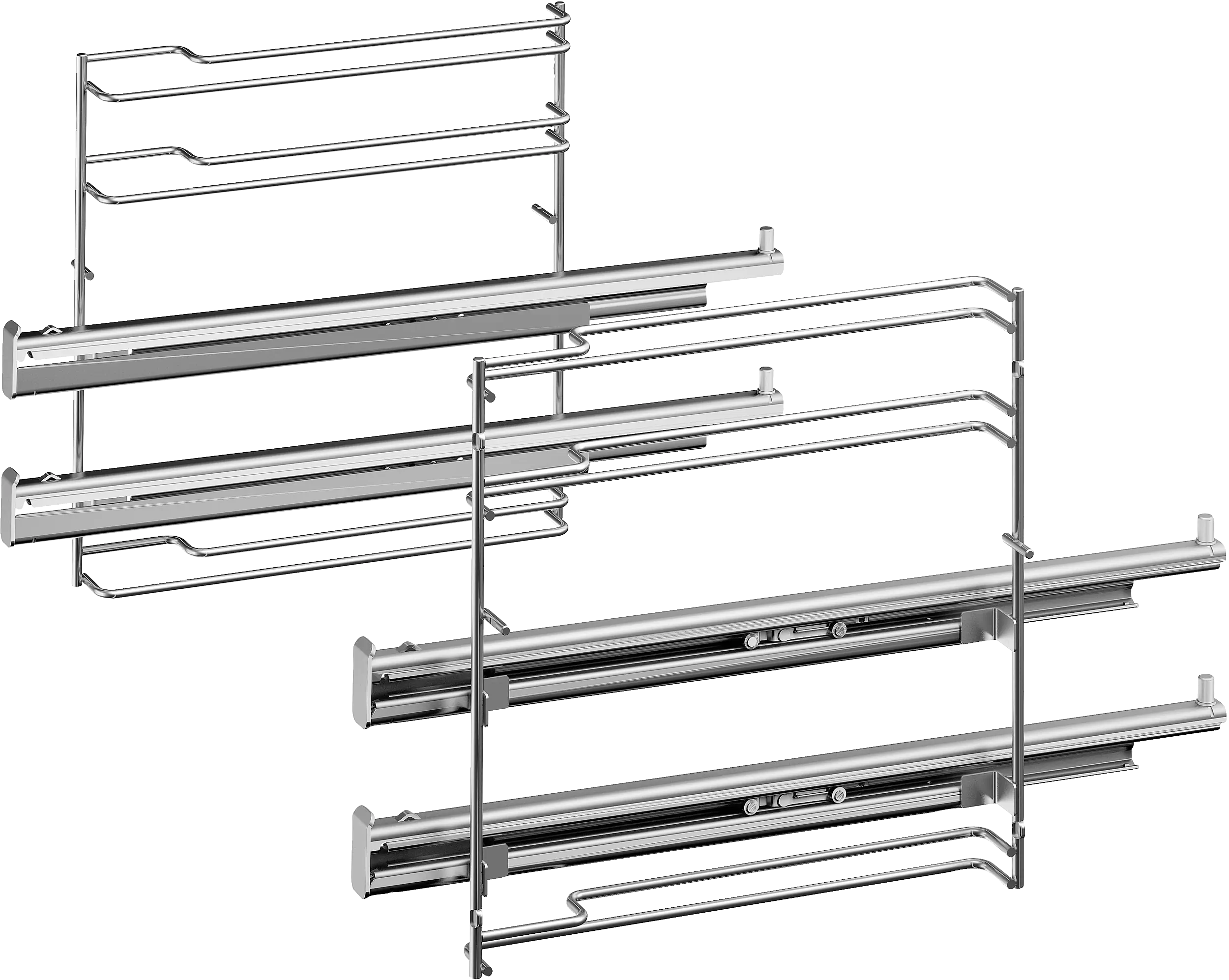 Full extension rails 2-level HEZ638200