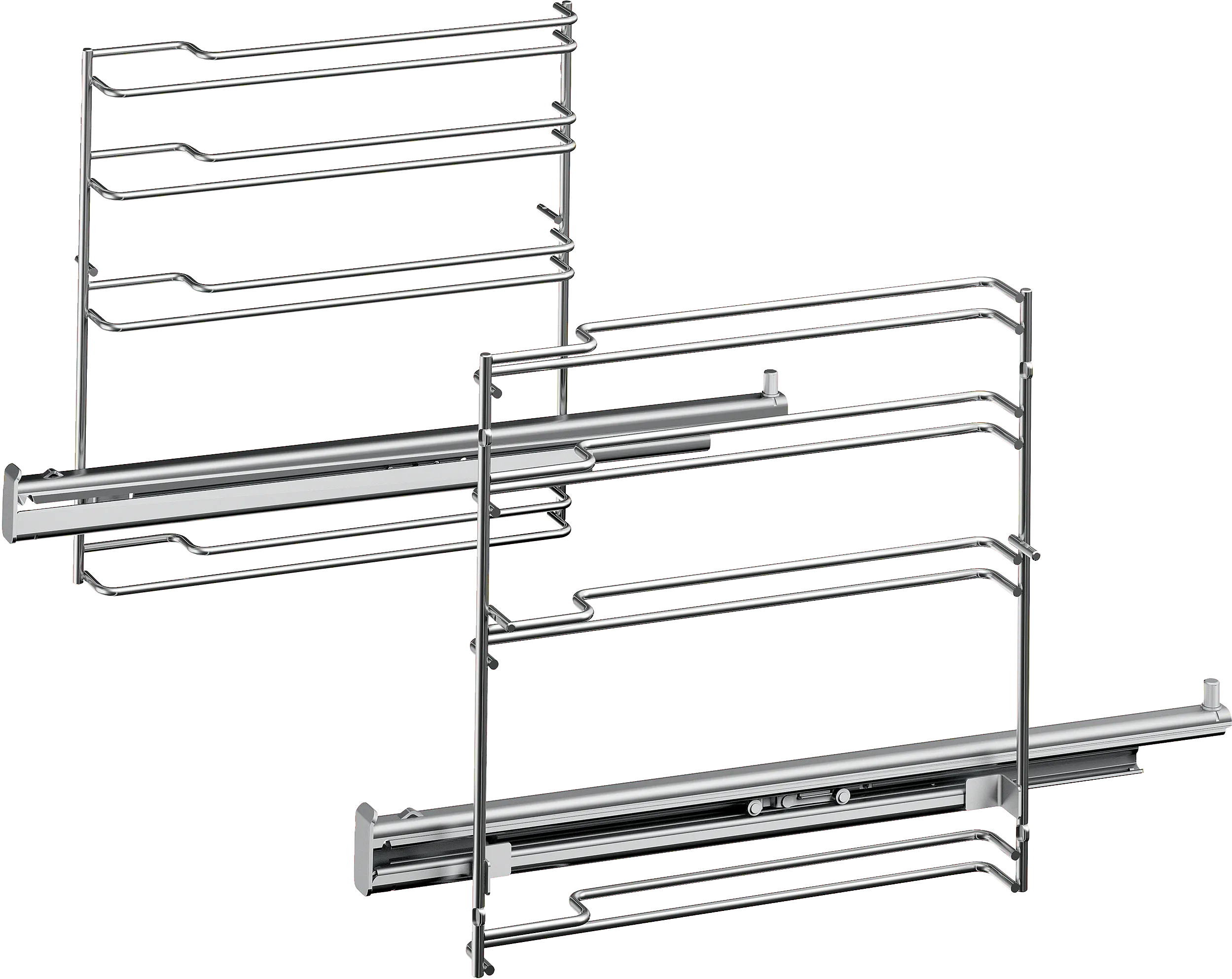 Full extension rail 1-level HEZ638170