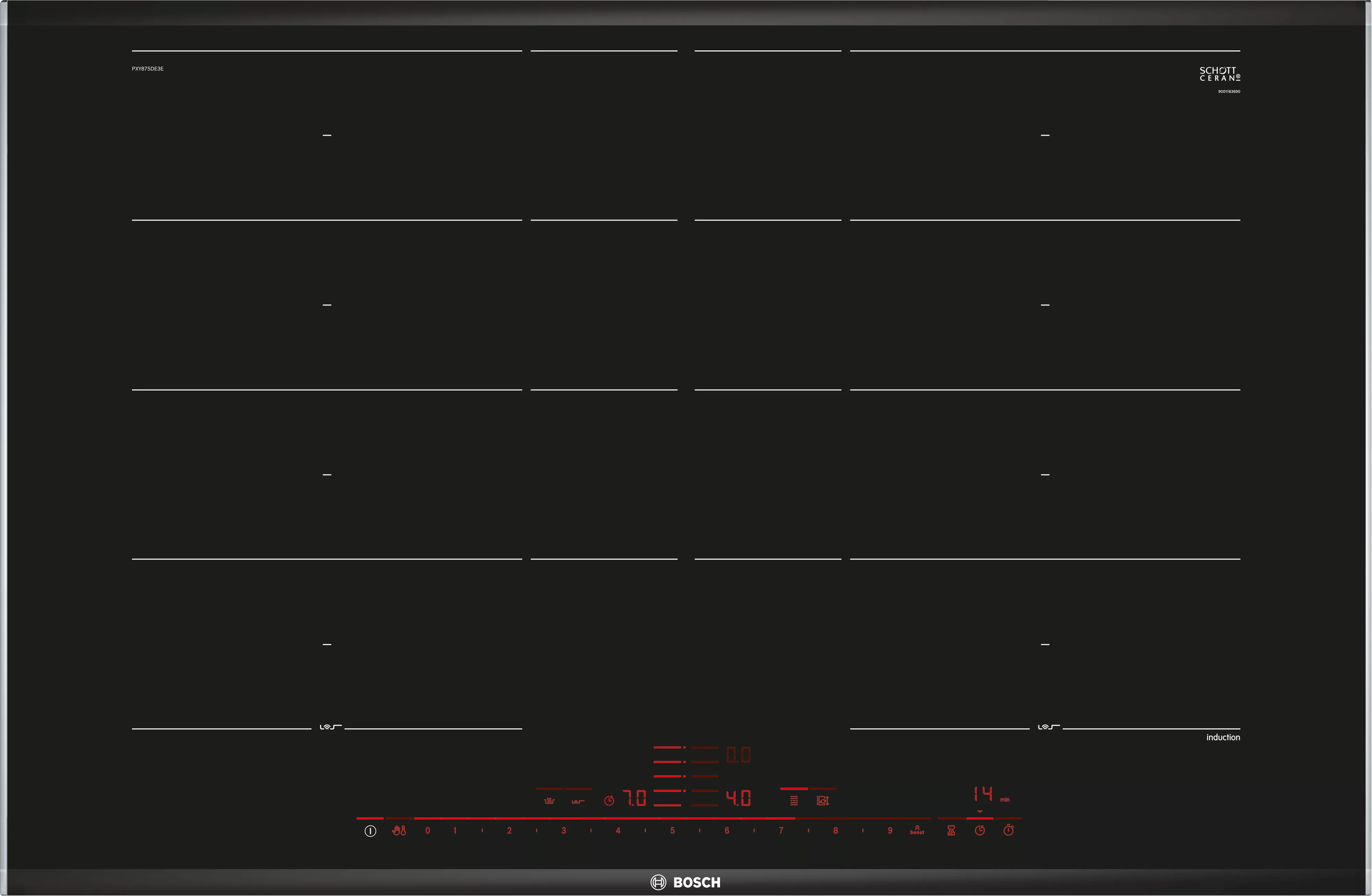 Indukciona ploča za kuvanje PXY875DE3E Serie 8, 80cm