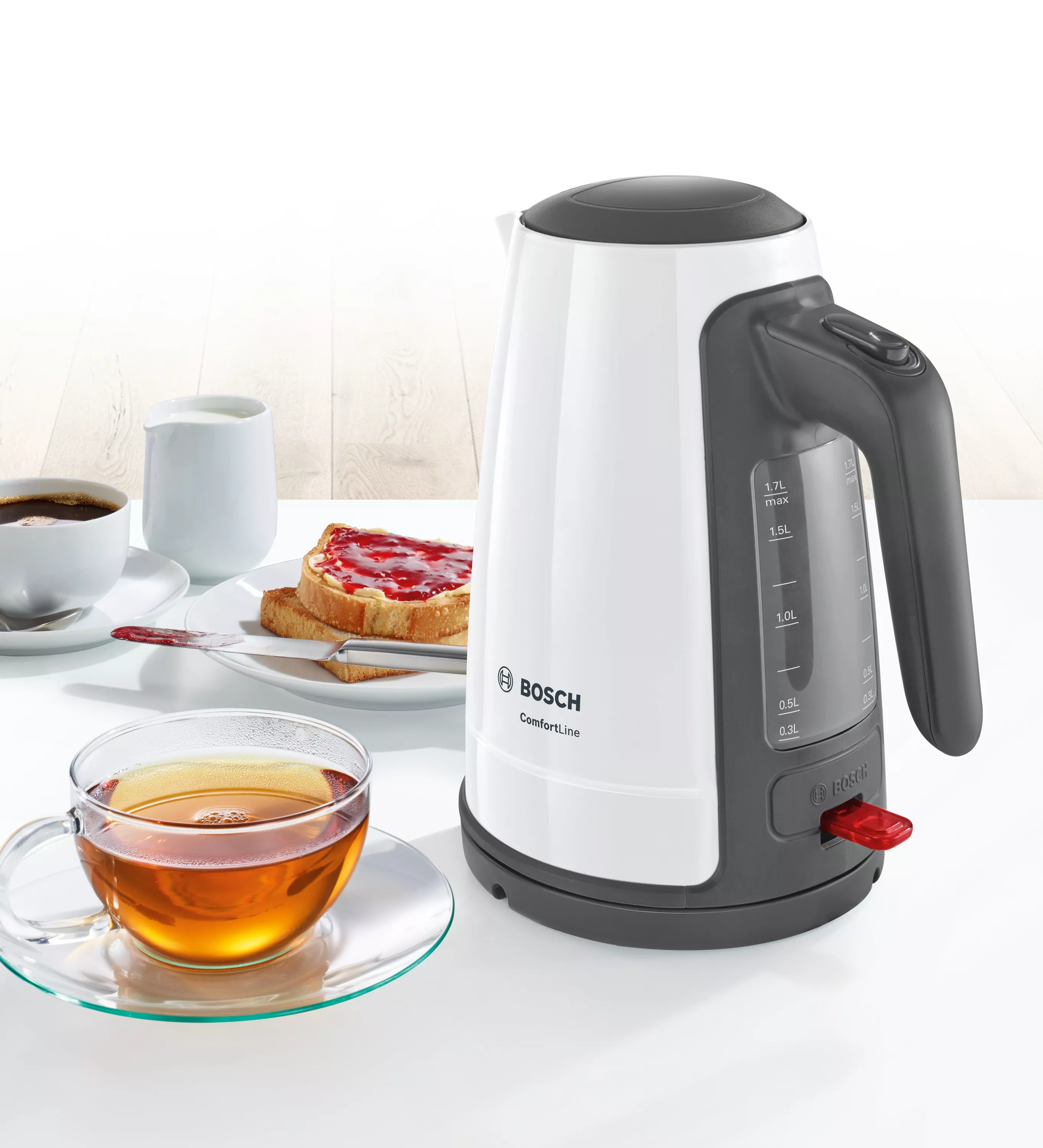Kuvalo za vodu TWK6A011 ComfortLine, 1.7 L, Bela