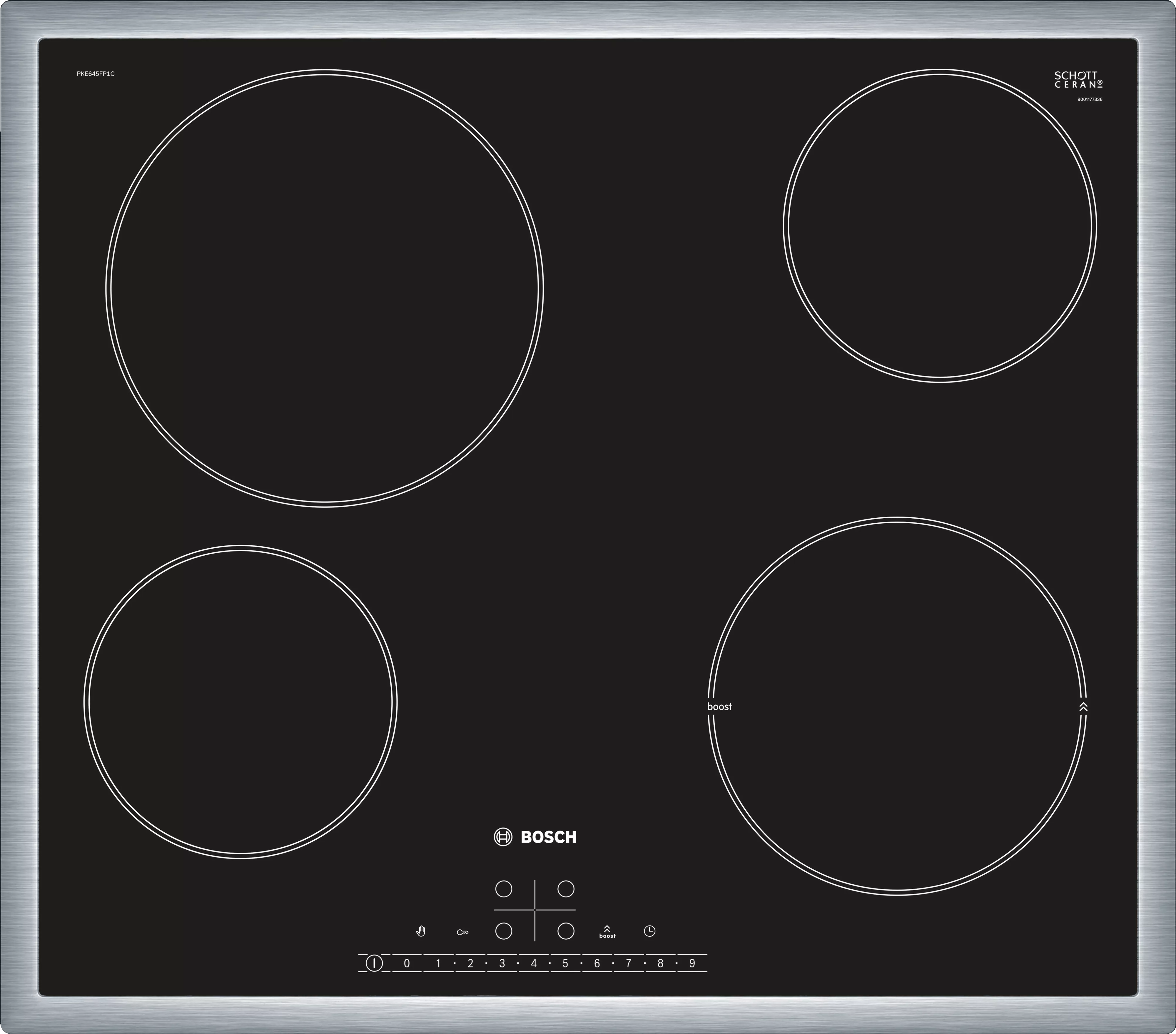 Električna ploča za kuvanje PKE645FP1E Serie 6, 60cm