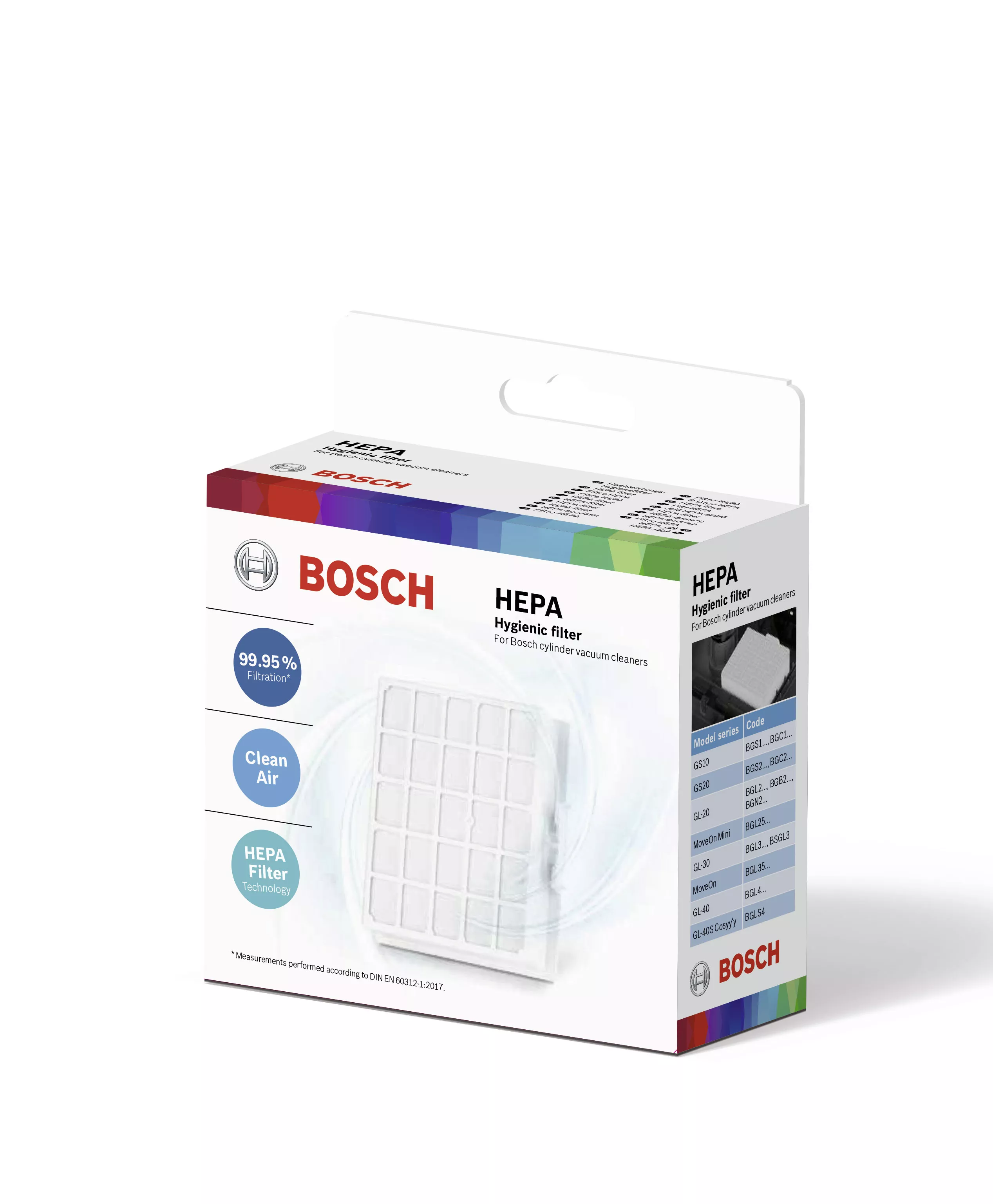 HEPA filter BBZ156HF