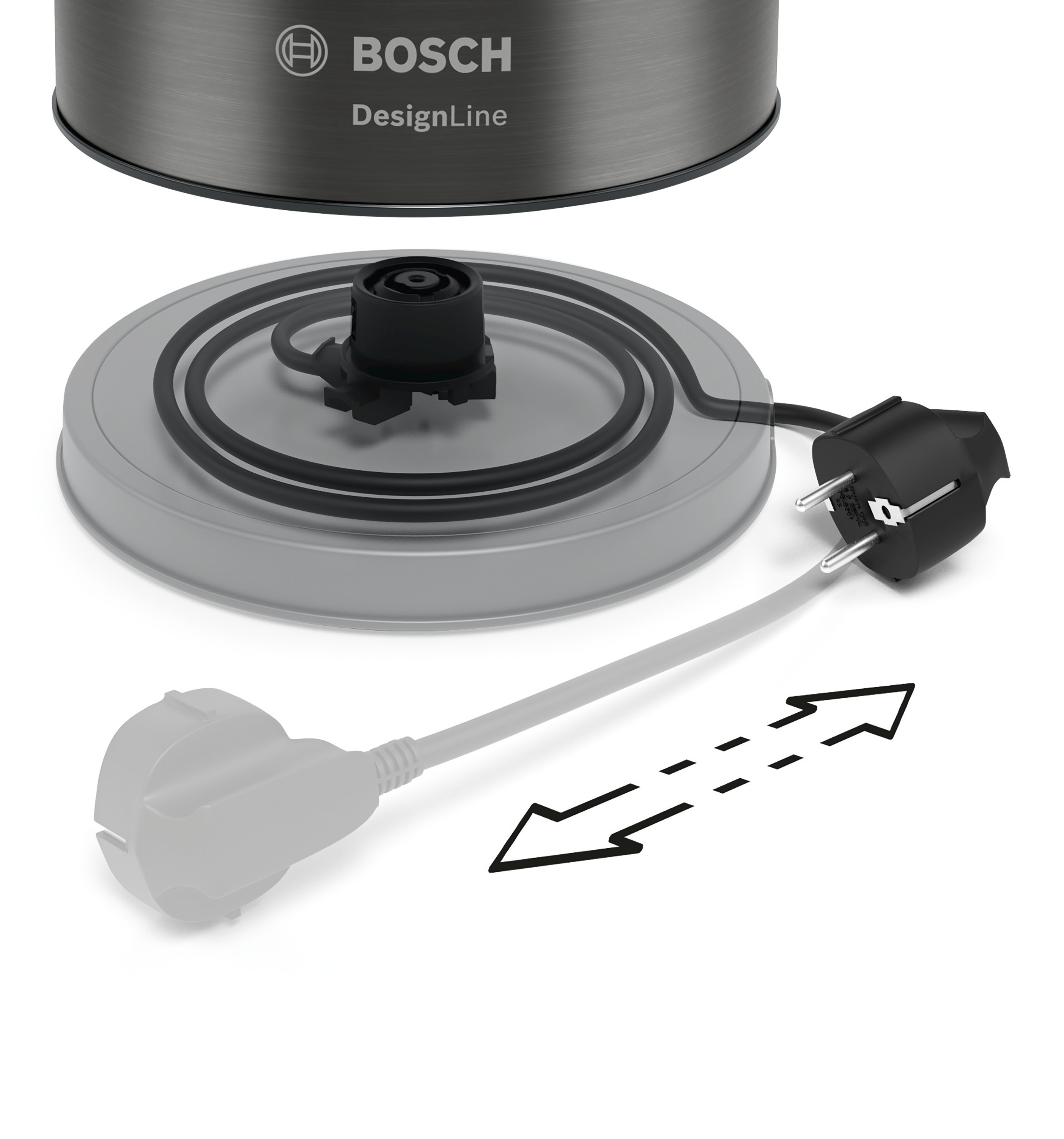 Kuvalo za vodu TWK5P475 DesignLine, 1.7 L