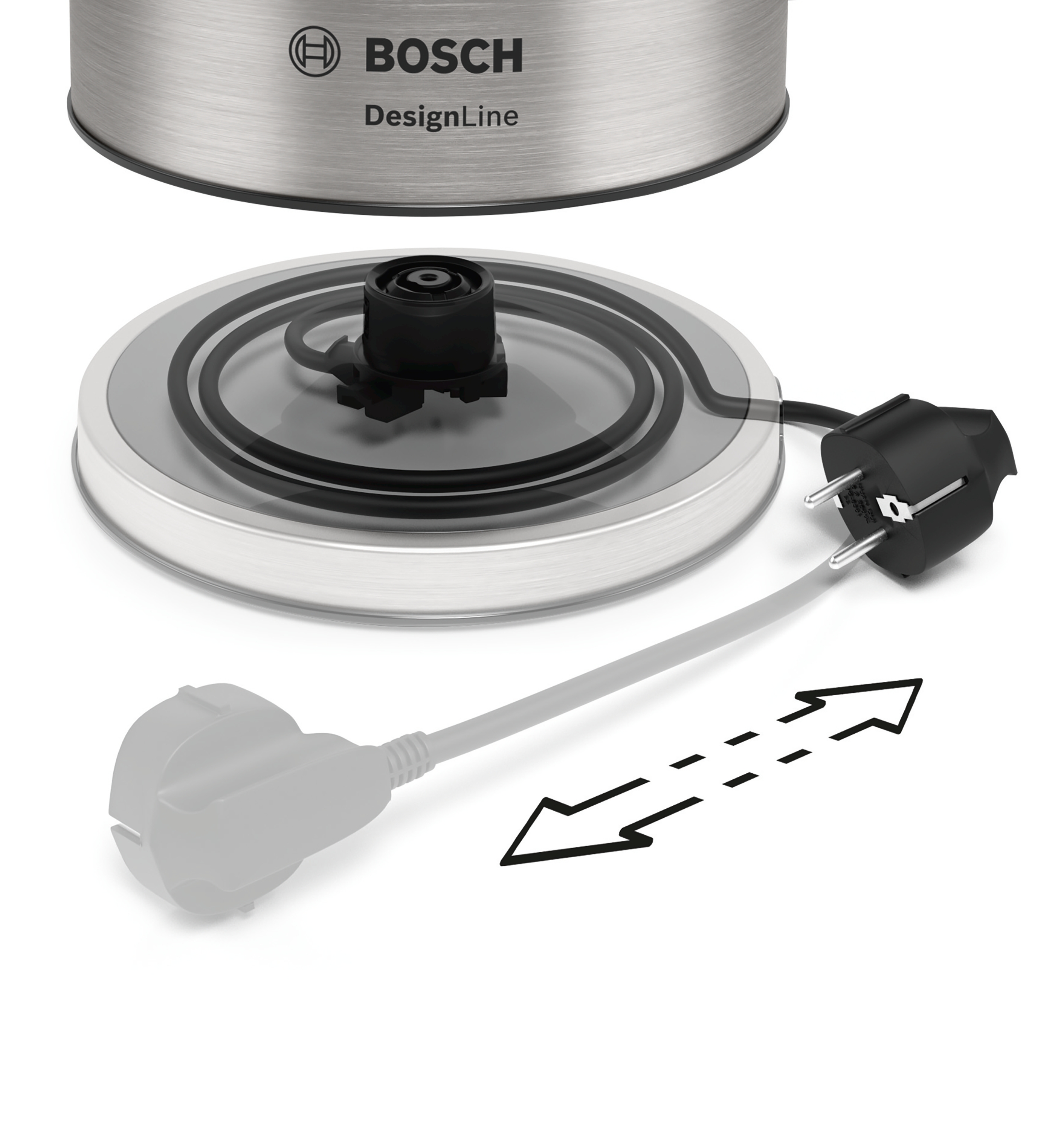 Kuvalo za vodu TWK5P480 DesignLine, 1.7 L