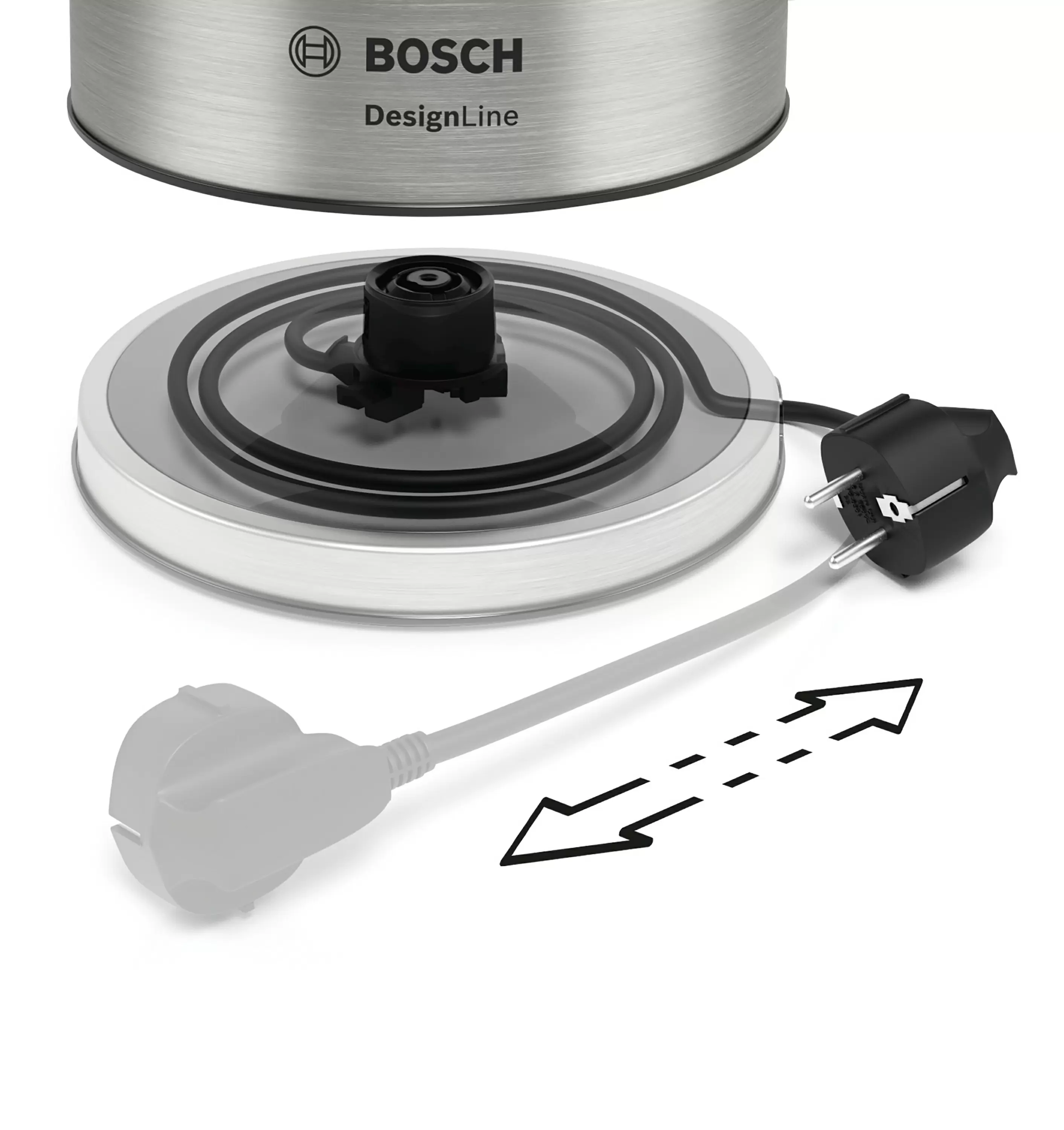 Kuvalo za vodu TWK5P480 DesignLine, 1.7 L
