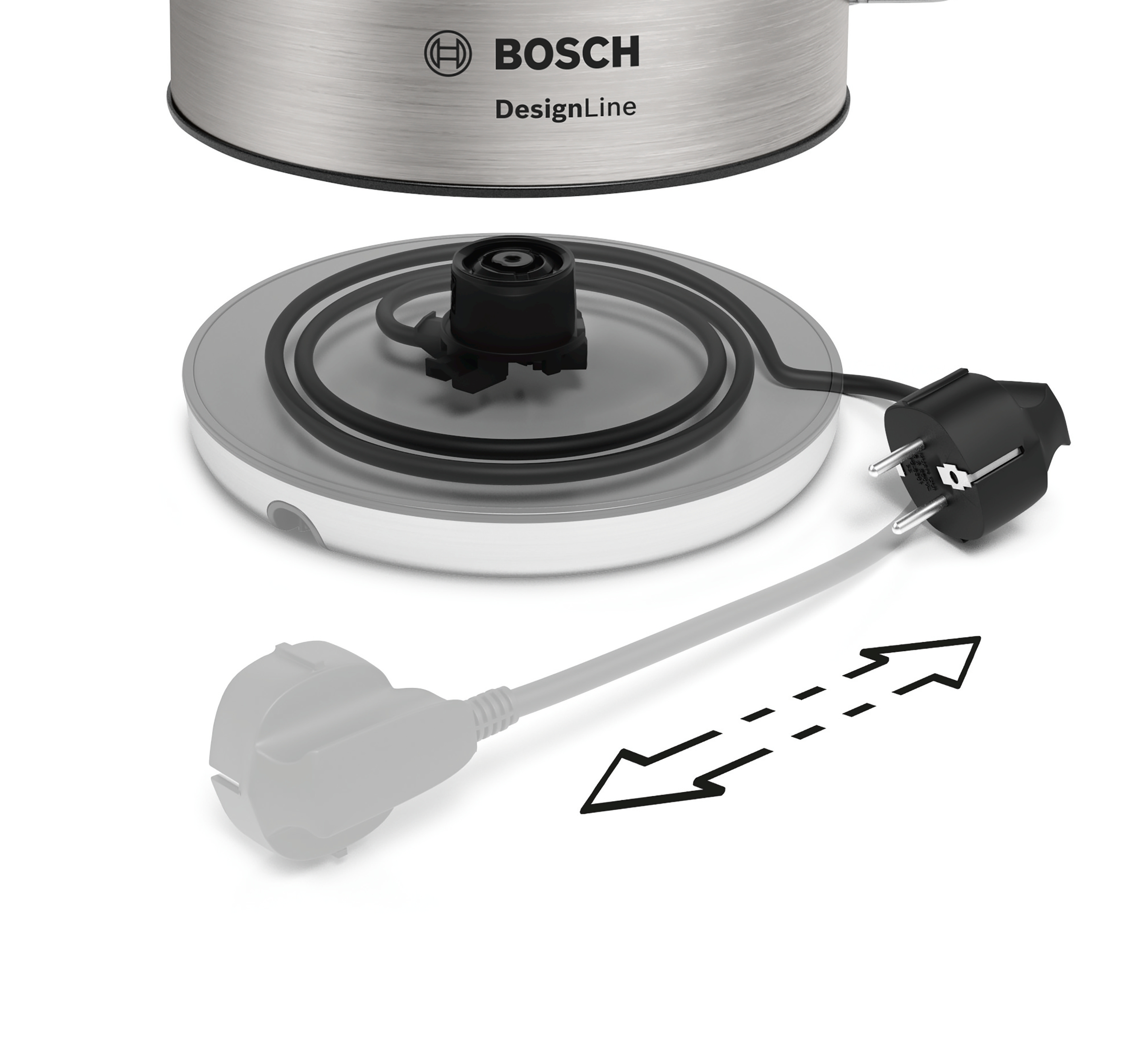 Kuvalo za vodu TWK4P440 DesignLine, 1.7 L
