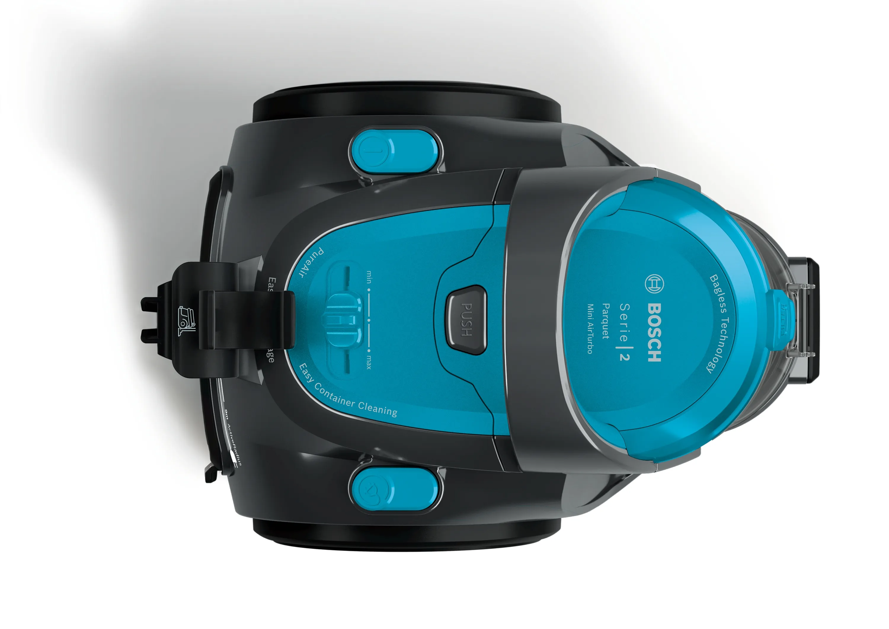 Usisivač sa posudom BGS05X240 Serie 2, PureAir filter