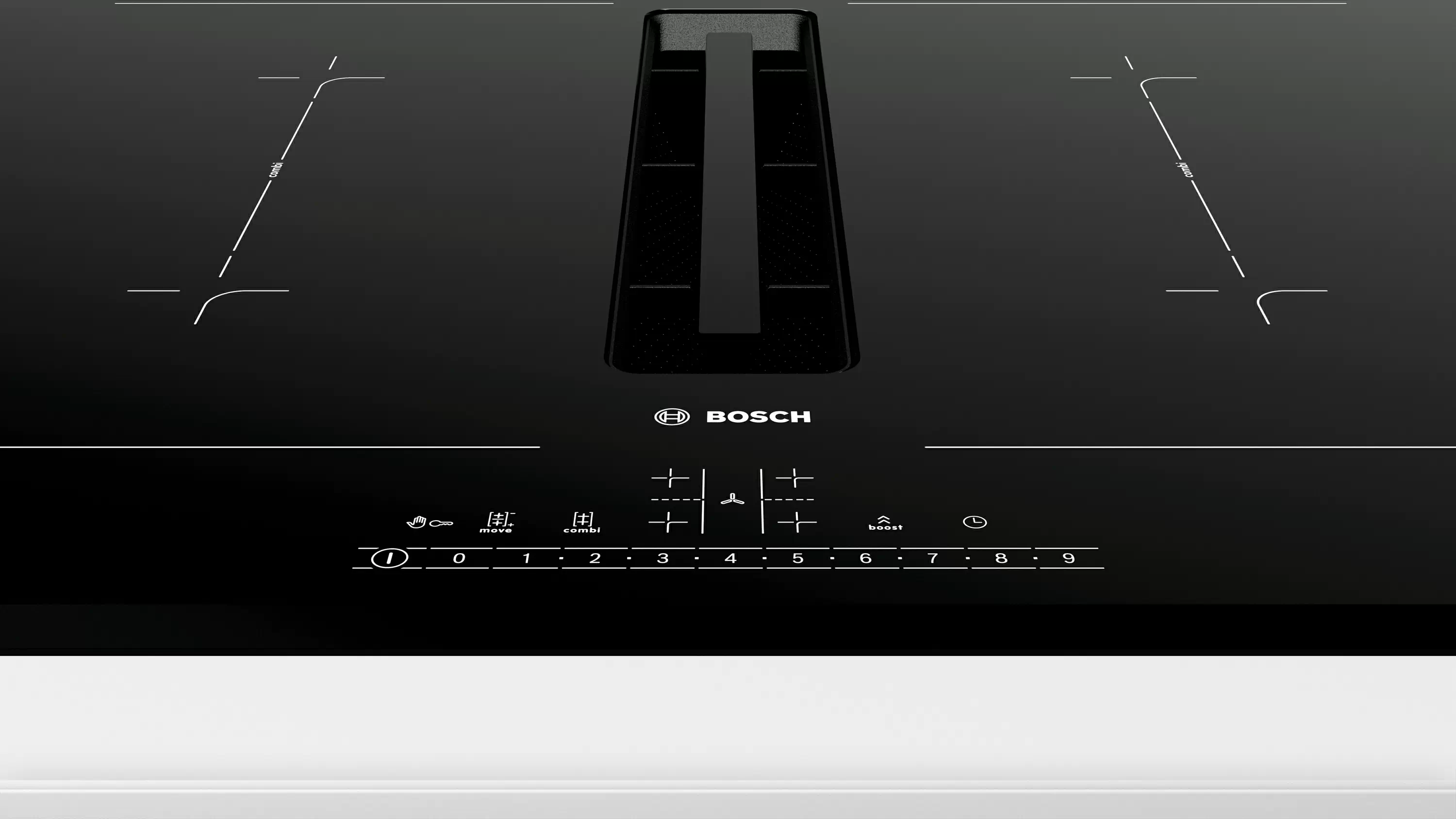 Indukciona ploča za kuvanje sa aspiratorom PVQ731F15E