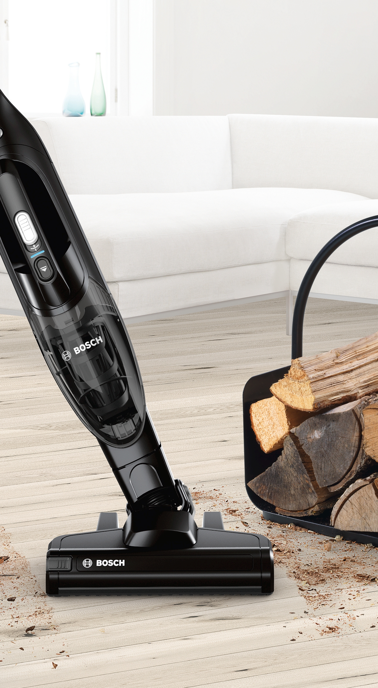 Štapni usisivač na baterije Readyy'y BCHF220B Serie 2, 20Vmax
