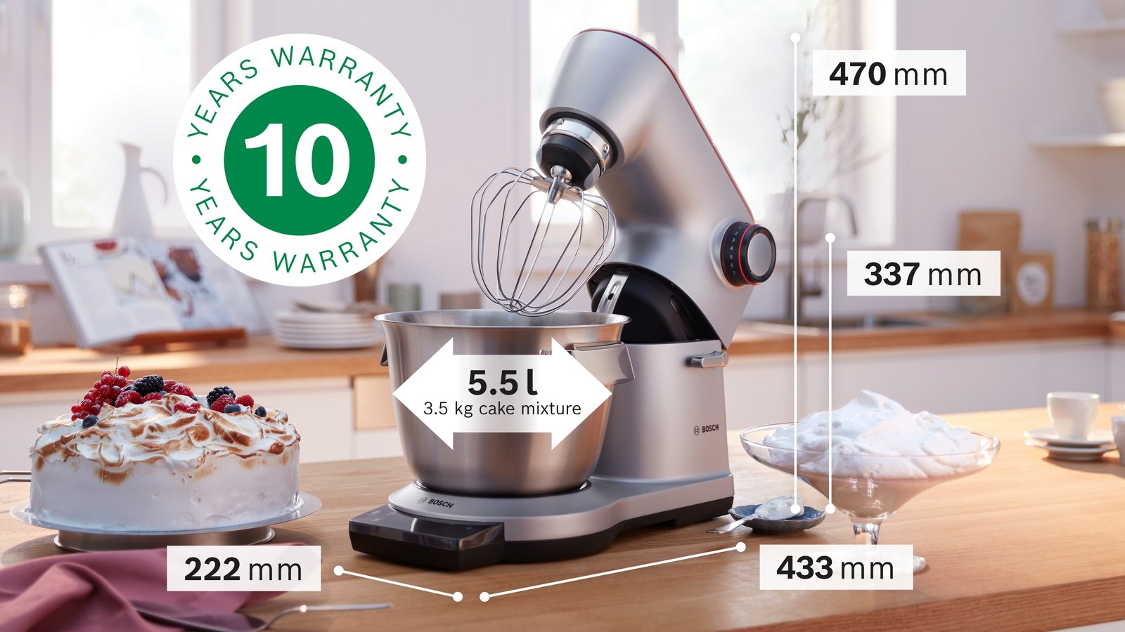 Kuhinjski robot MUM9YX5S12 OptiMUM, 1500 W