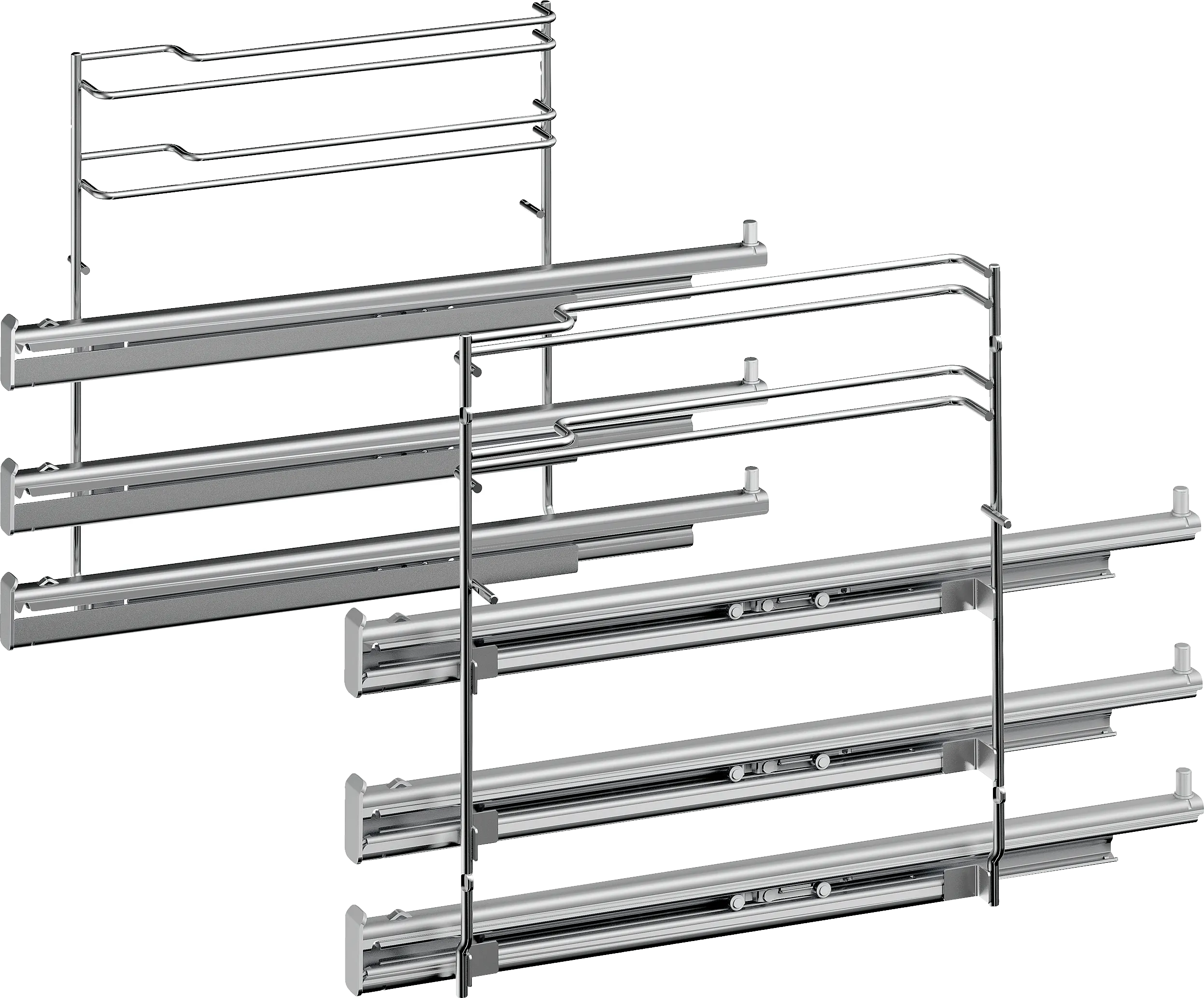 Full extension rails HEZ638300 3-level