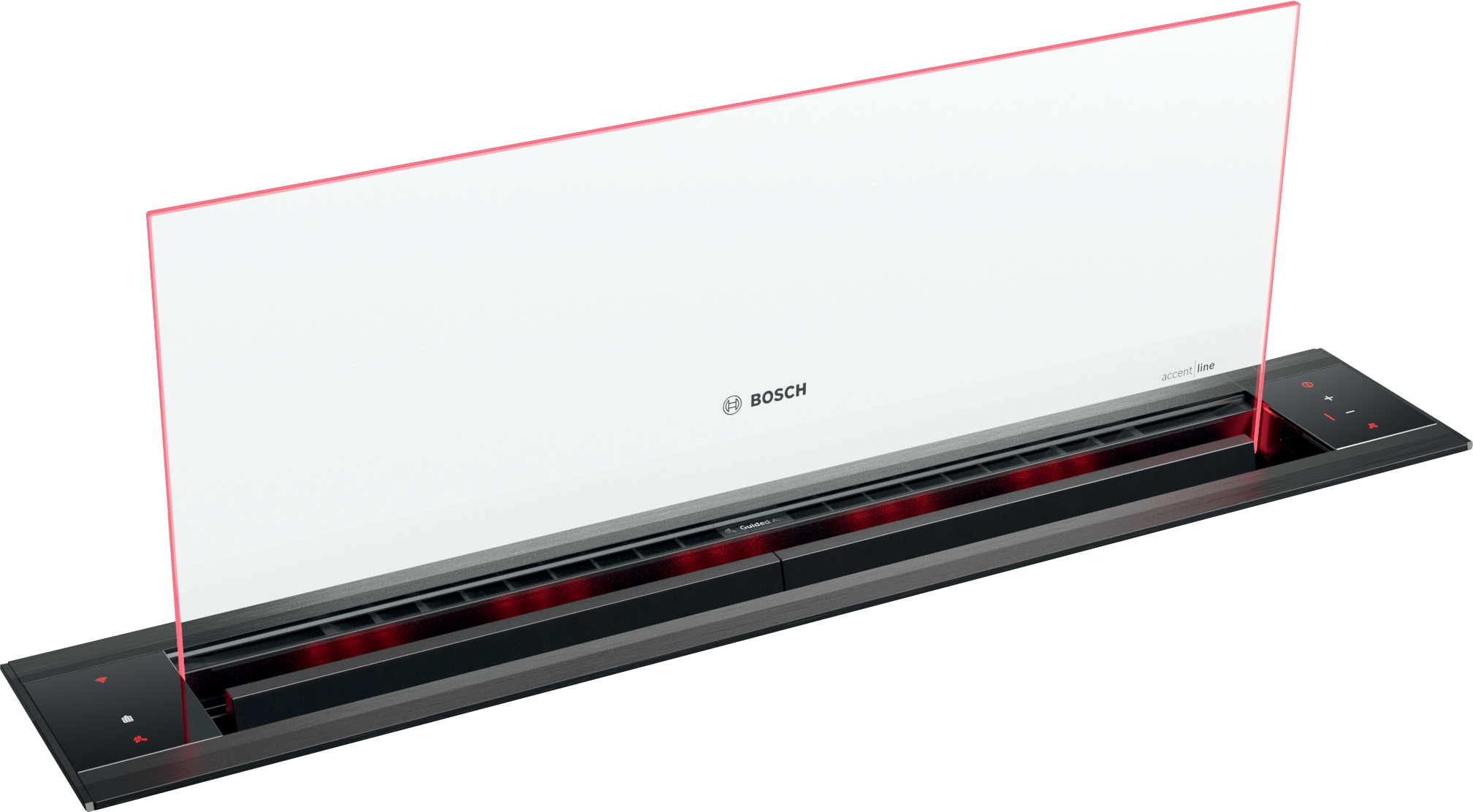 Series 8, downdraft hood, 80 cm, clear glass, DDW88MM66