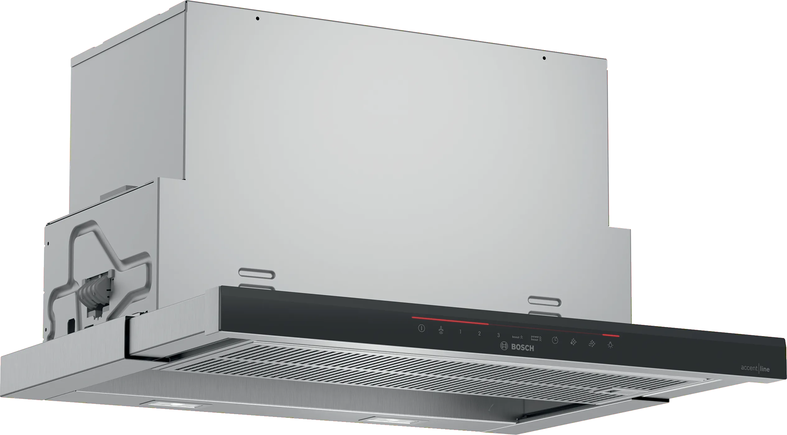 Series 8, telescopic cooker hood, 60 cm, Stainless steel, DFS068K54