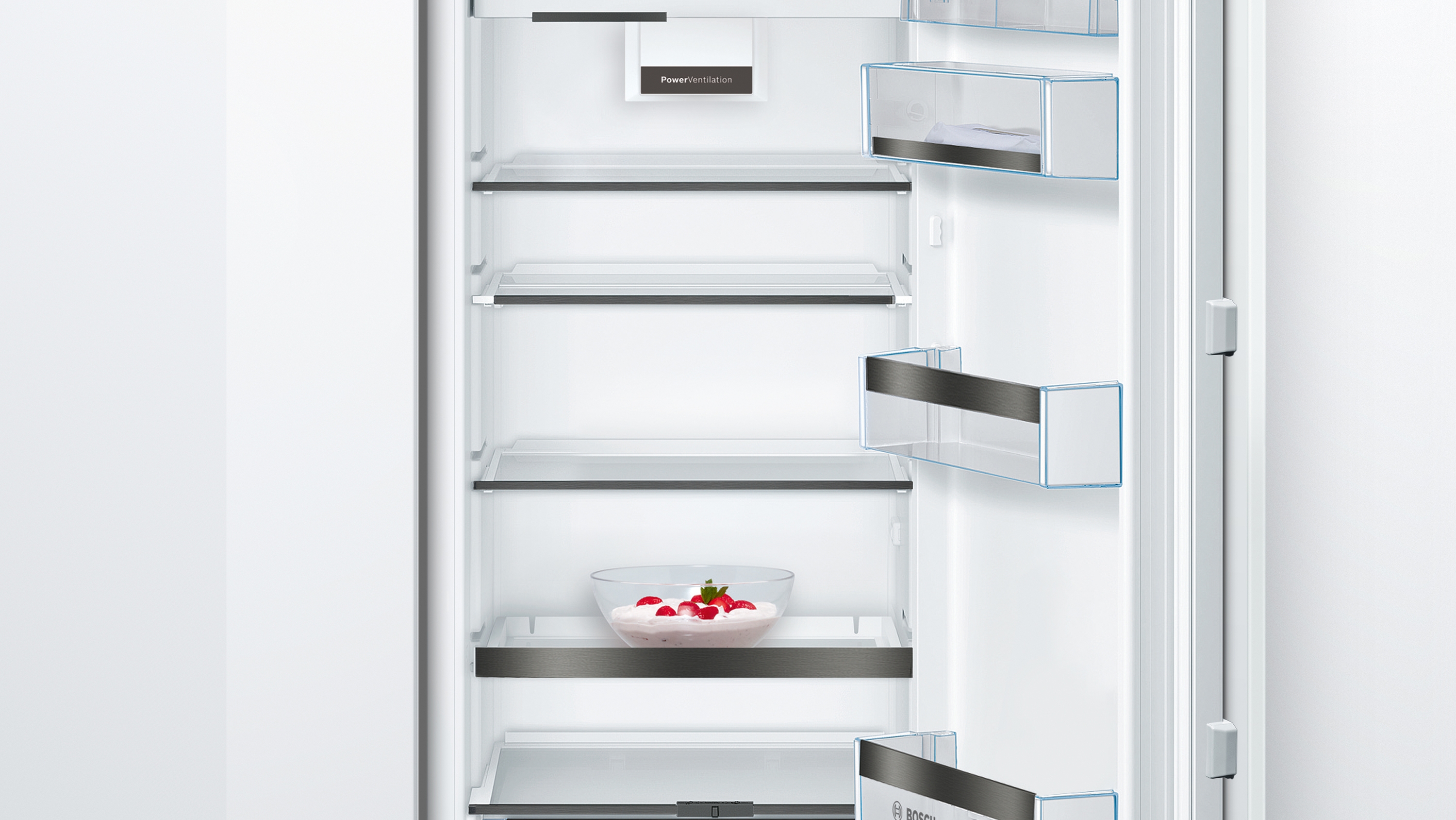 Serija 6, Ugradni frižider sa odeljkom zamrzivača, 177.5 x 56 cm, fiksna šarka, lagano zatvaranje, KIL82SDE0