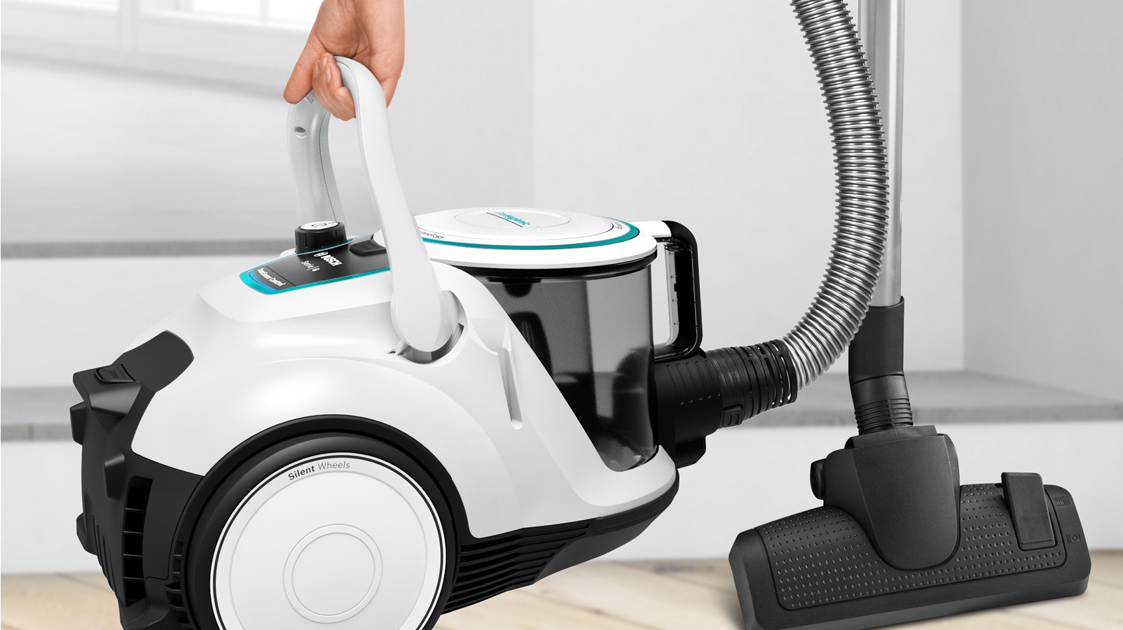 Usisivač bez kese BGS41HYG1 Serija 6, ProHygienic, Bela
