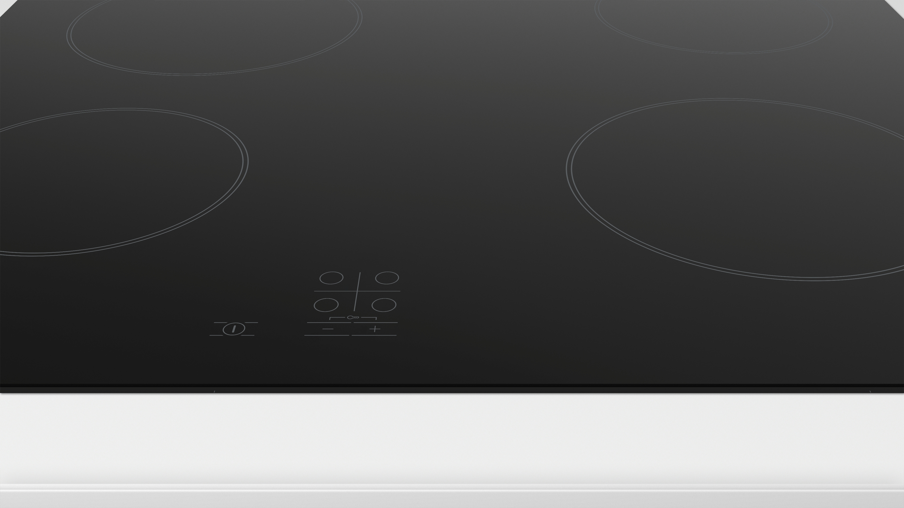 Serija 2, Električna ploča za kuvanje, 60 cm, Crna, ugradnja bez okvira, PKE61RAA2E