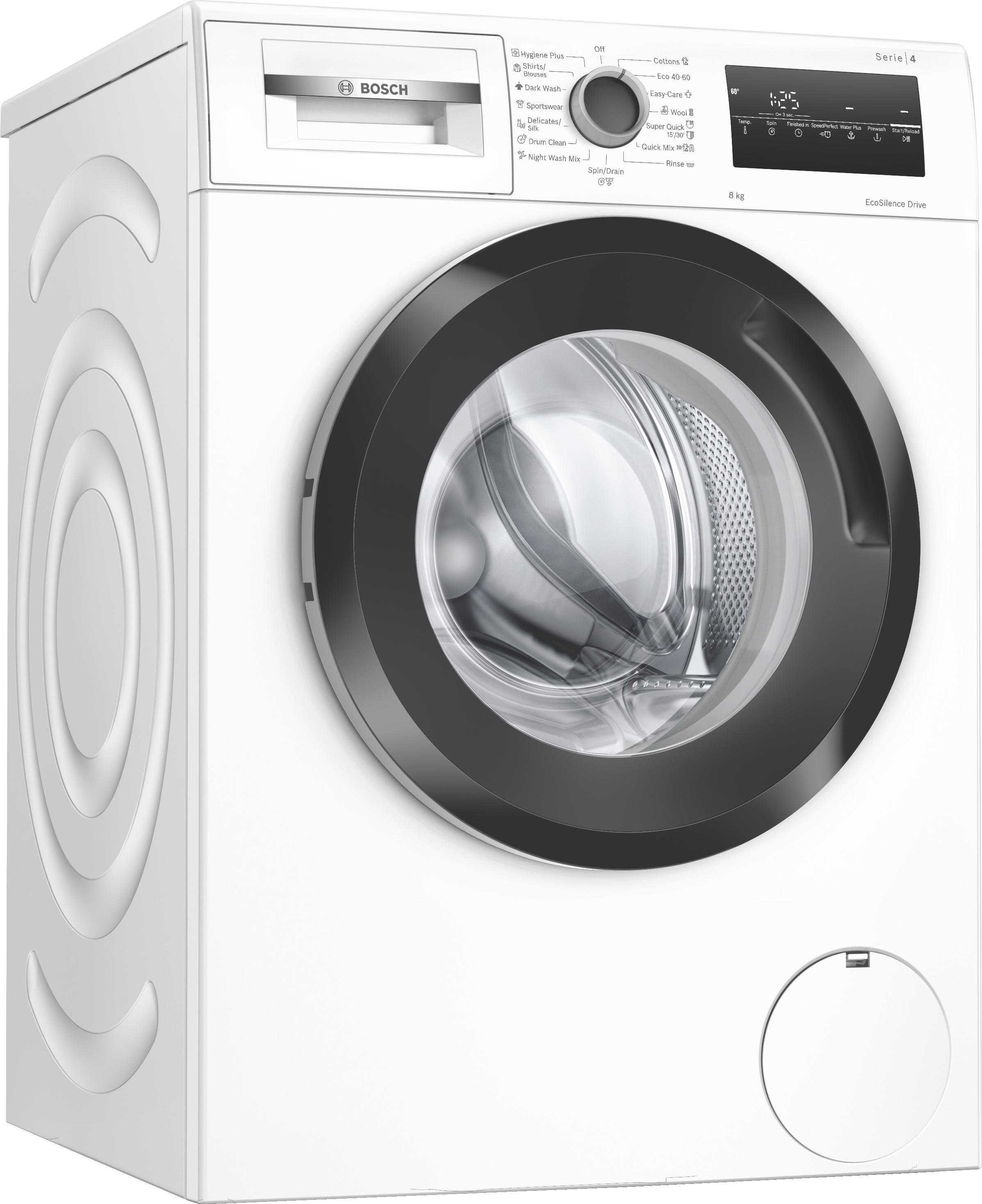 Serija 4, Mašina za pranje veša, punjenje spreda, 8 kg, 1400 okr, WAN28267BY