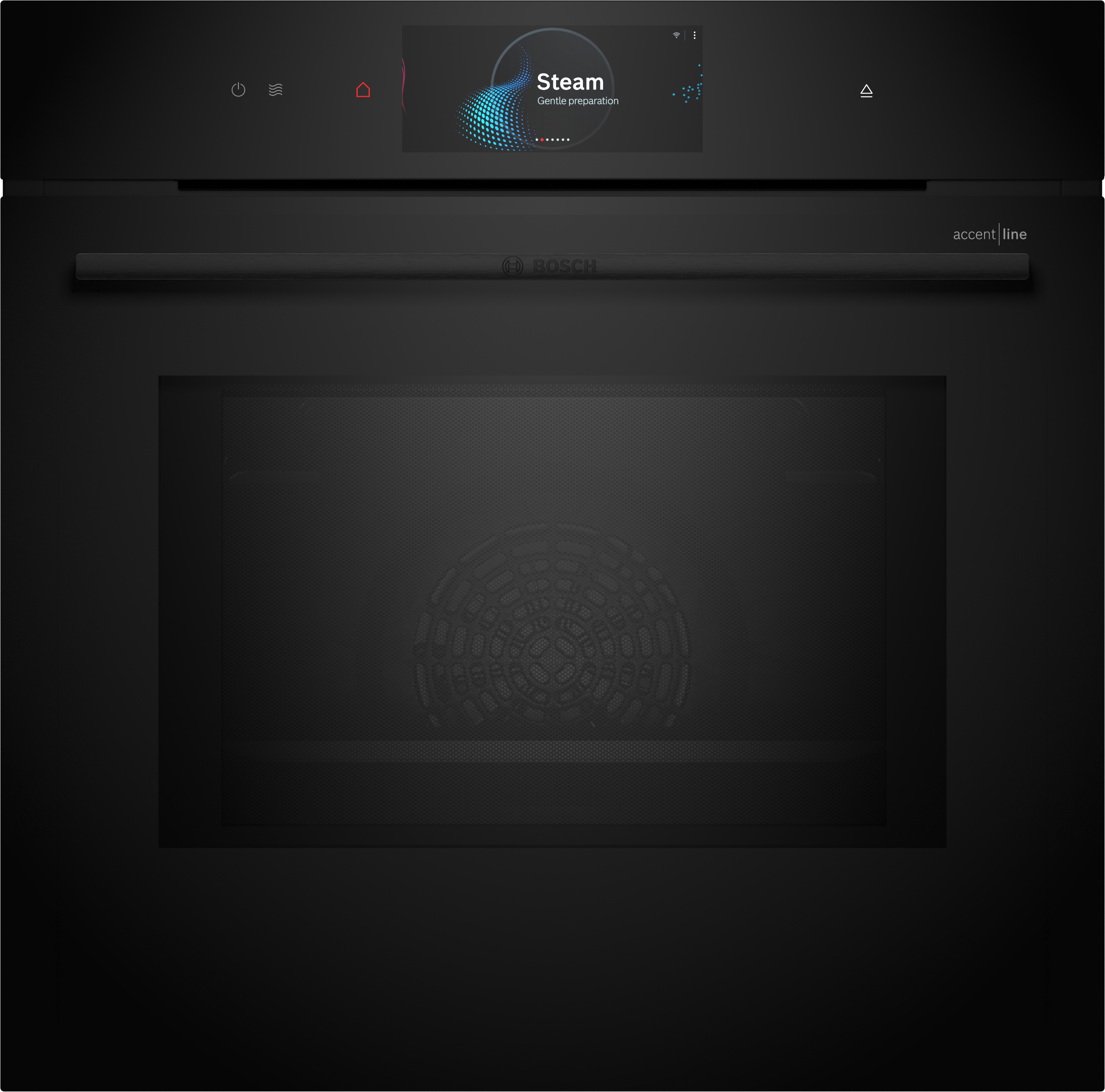 Series 8, built-in oven with added steam and microwave function, 60 x 60 cm, black, hng978qb1