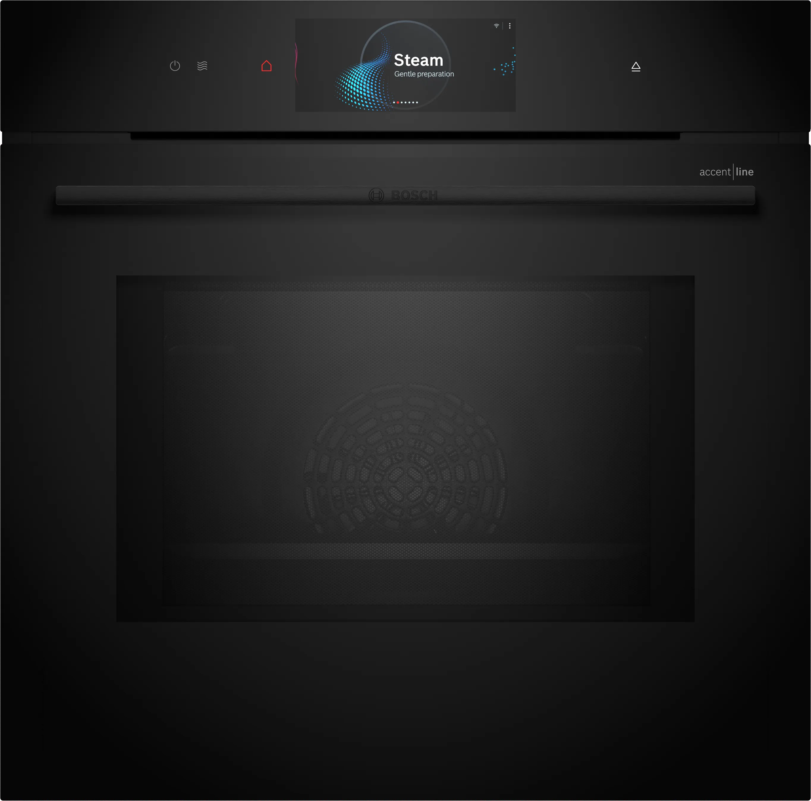Series 8, Built-in oven with added steam and microwave function, 60 x 60 cm, Black, HNG978QB1
