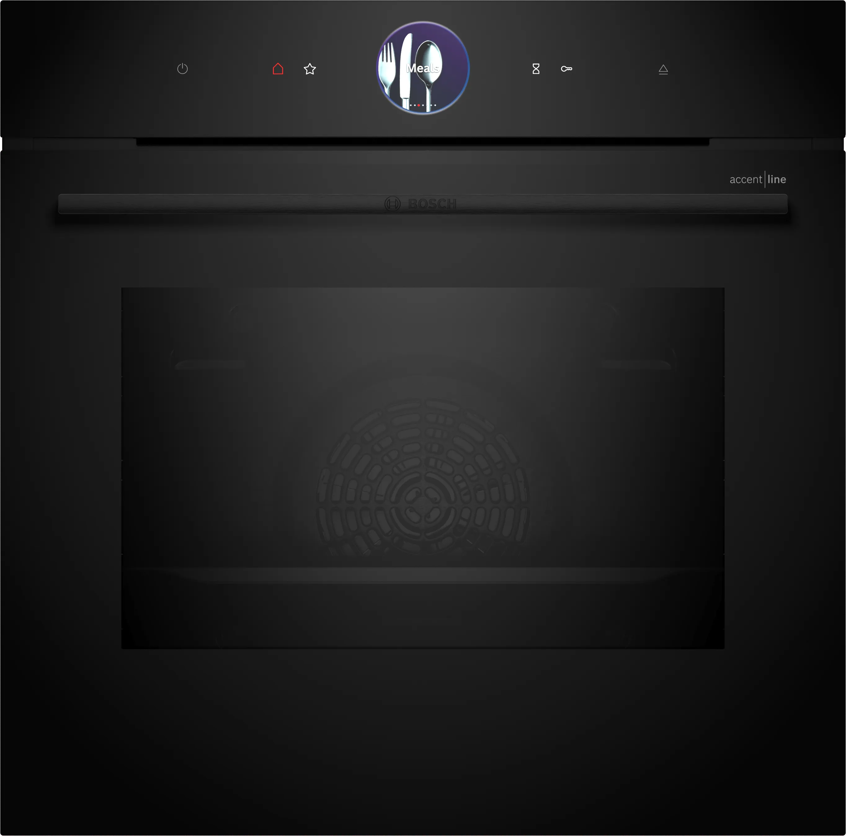Series 8, Built-in oven with steam function, 60 x 60 cm, Black, HSG936AB1