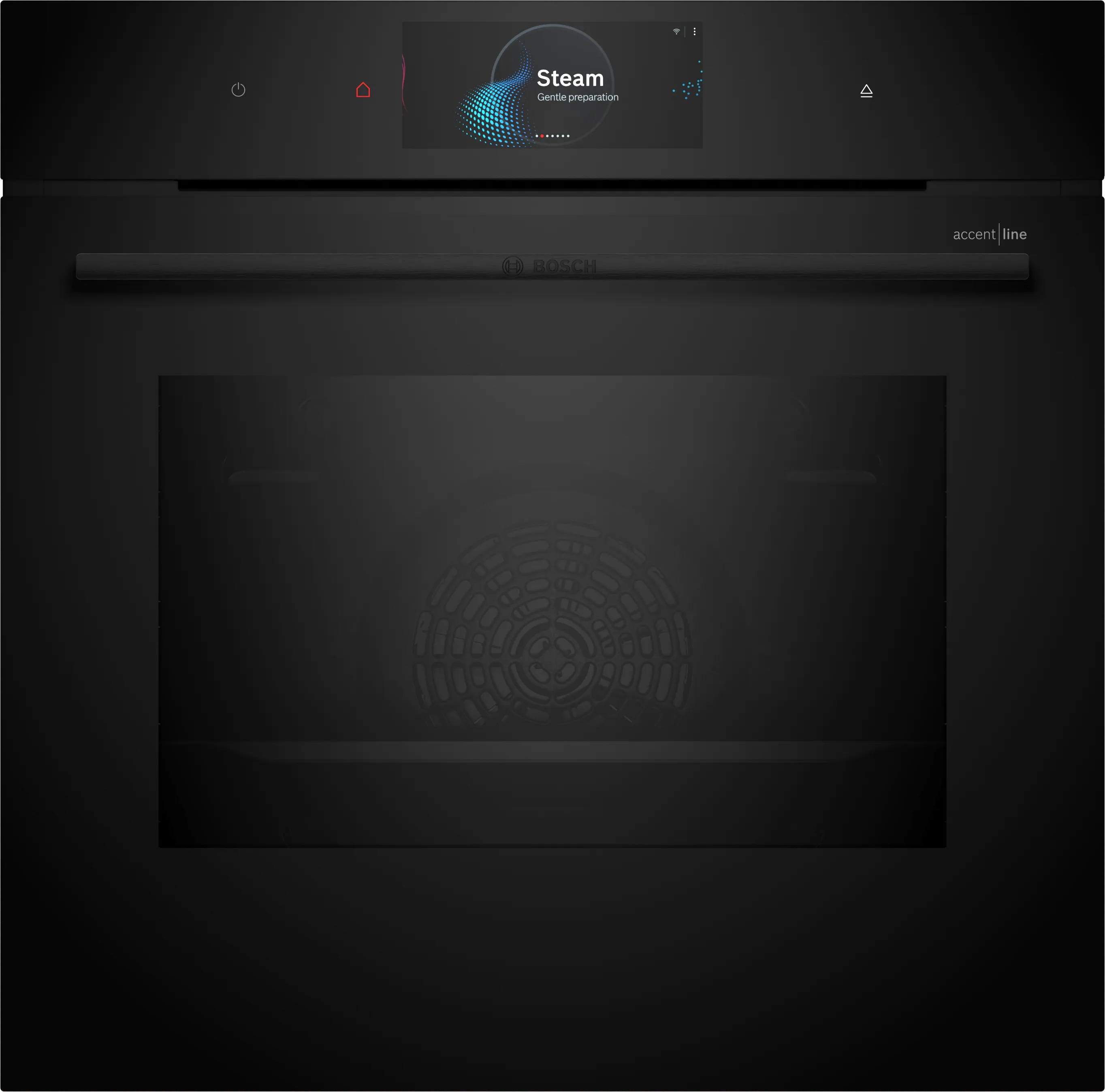 Series 8, Built-in oven with added steam function, 60 x 60 cm, Black, HRG978NB1