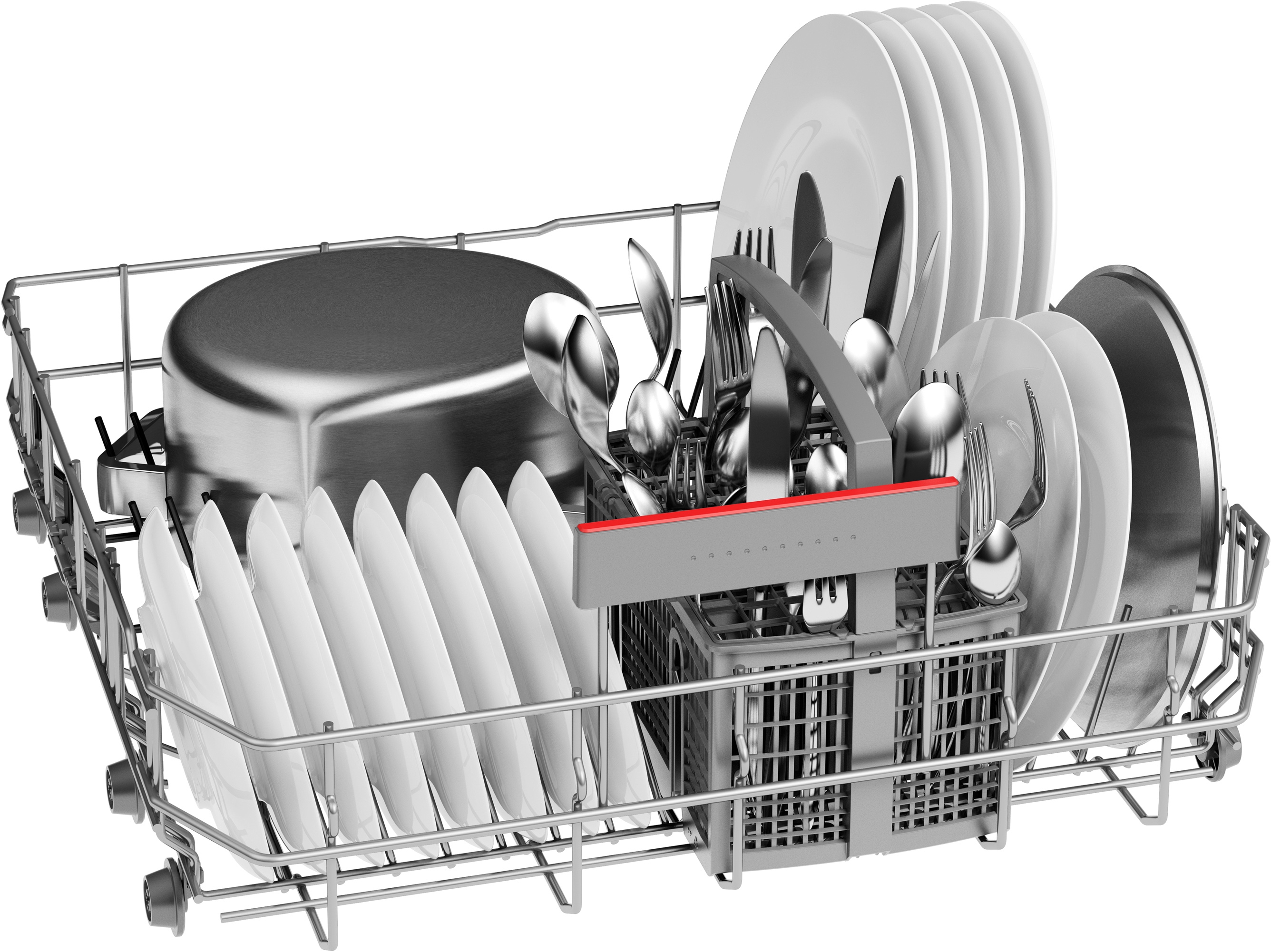 Serija 4, Samostojeća mašina za pranje sudova, 60 cm, Bela, SMS4HNW01E