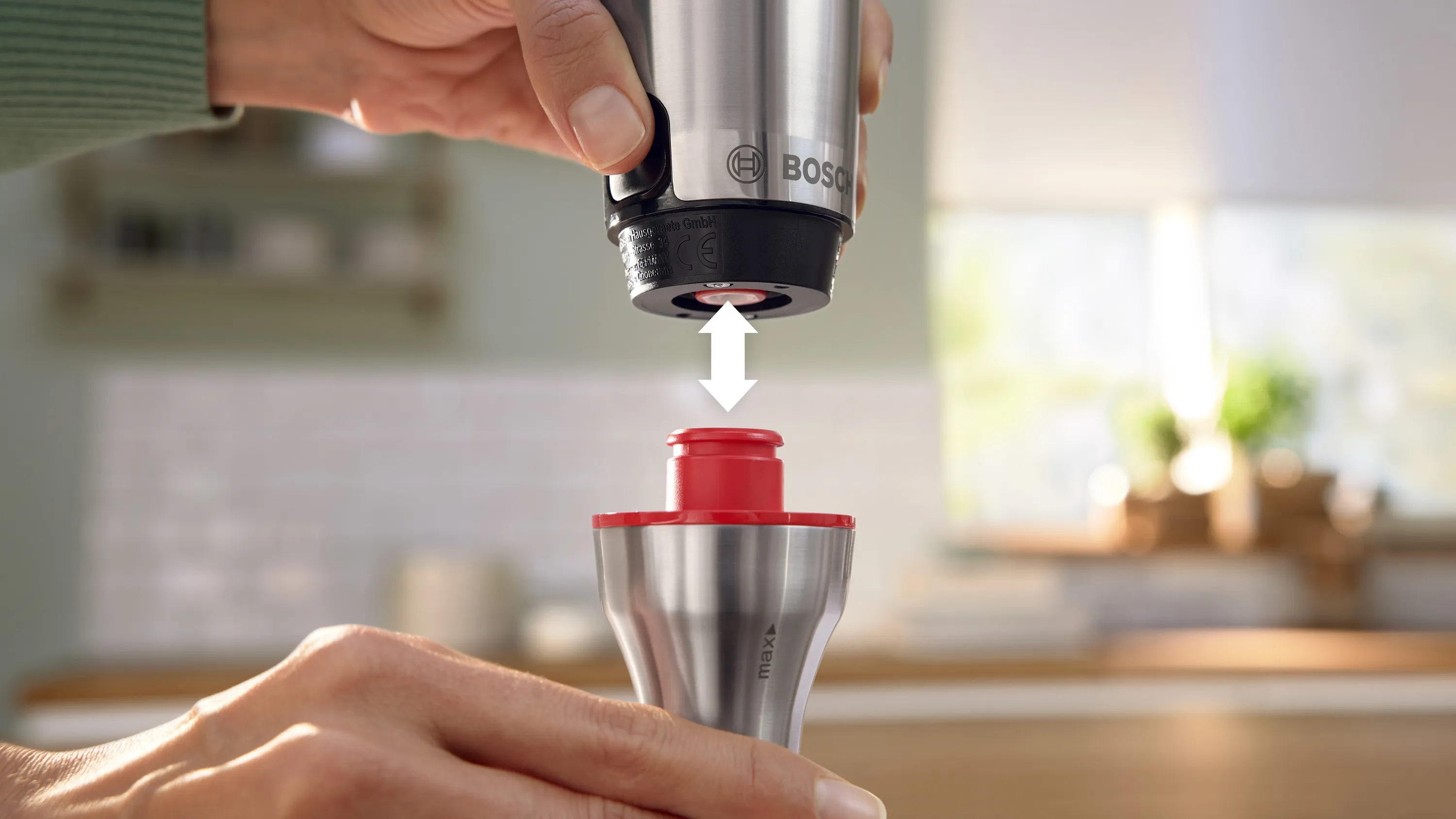 Serija 6, Štapni mikser, ErgoMaster, 1200 W, Nerđajući čelik, MSM6M810