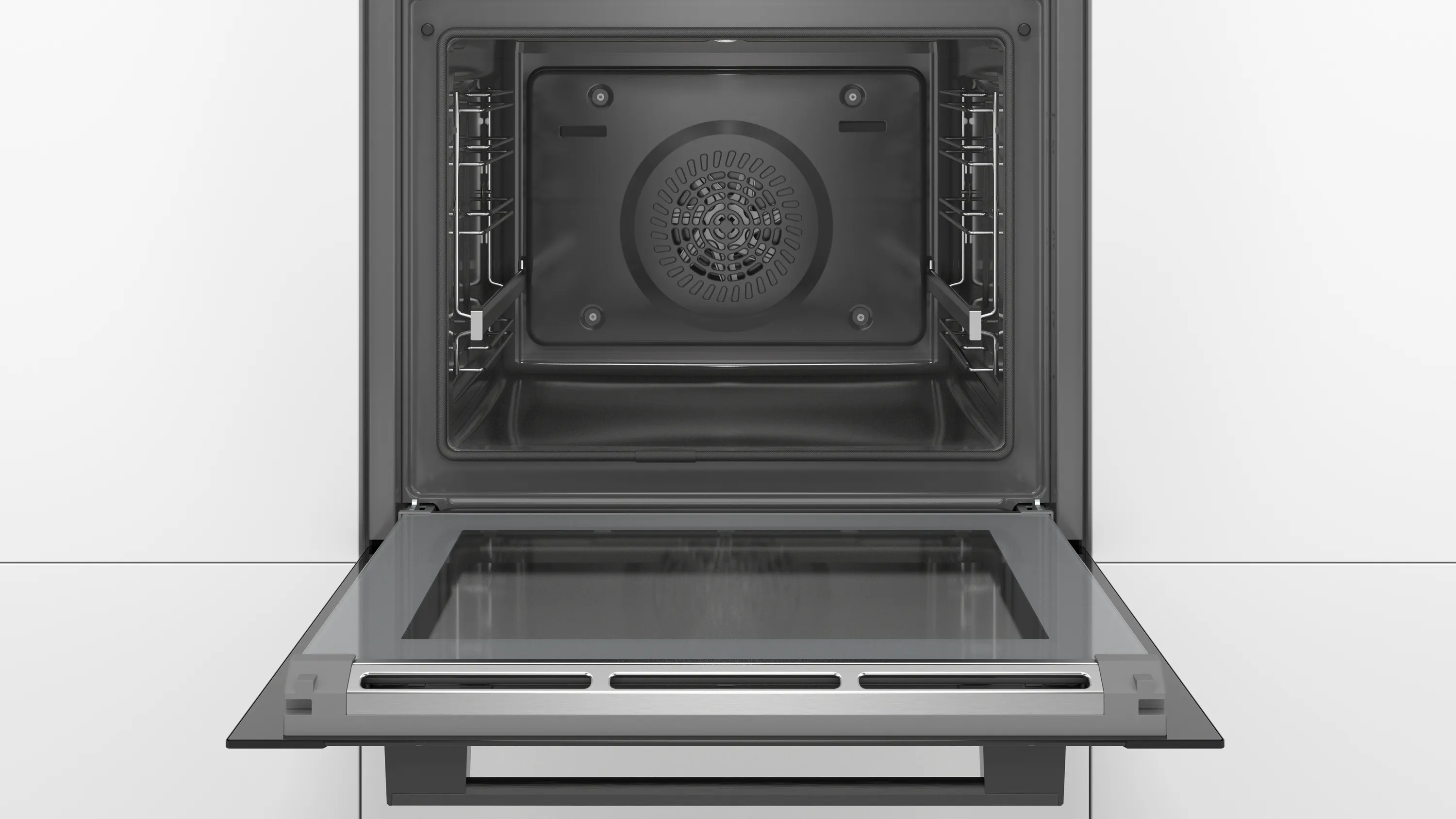 Serija 4, Ugradna rerna, 60 x 60 cm, Crna, HBA372EB0