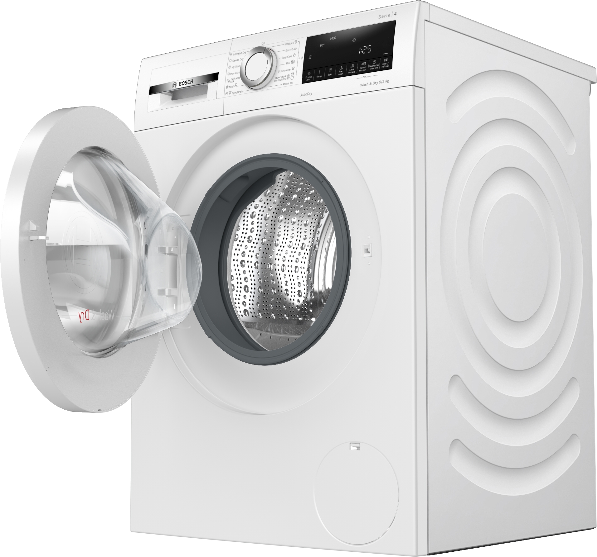 Serija 4, Mašina za pranje i sušenje veša, 9/5 kg, 1400 okr, WNA144V0BY