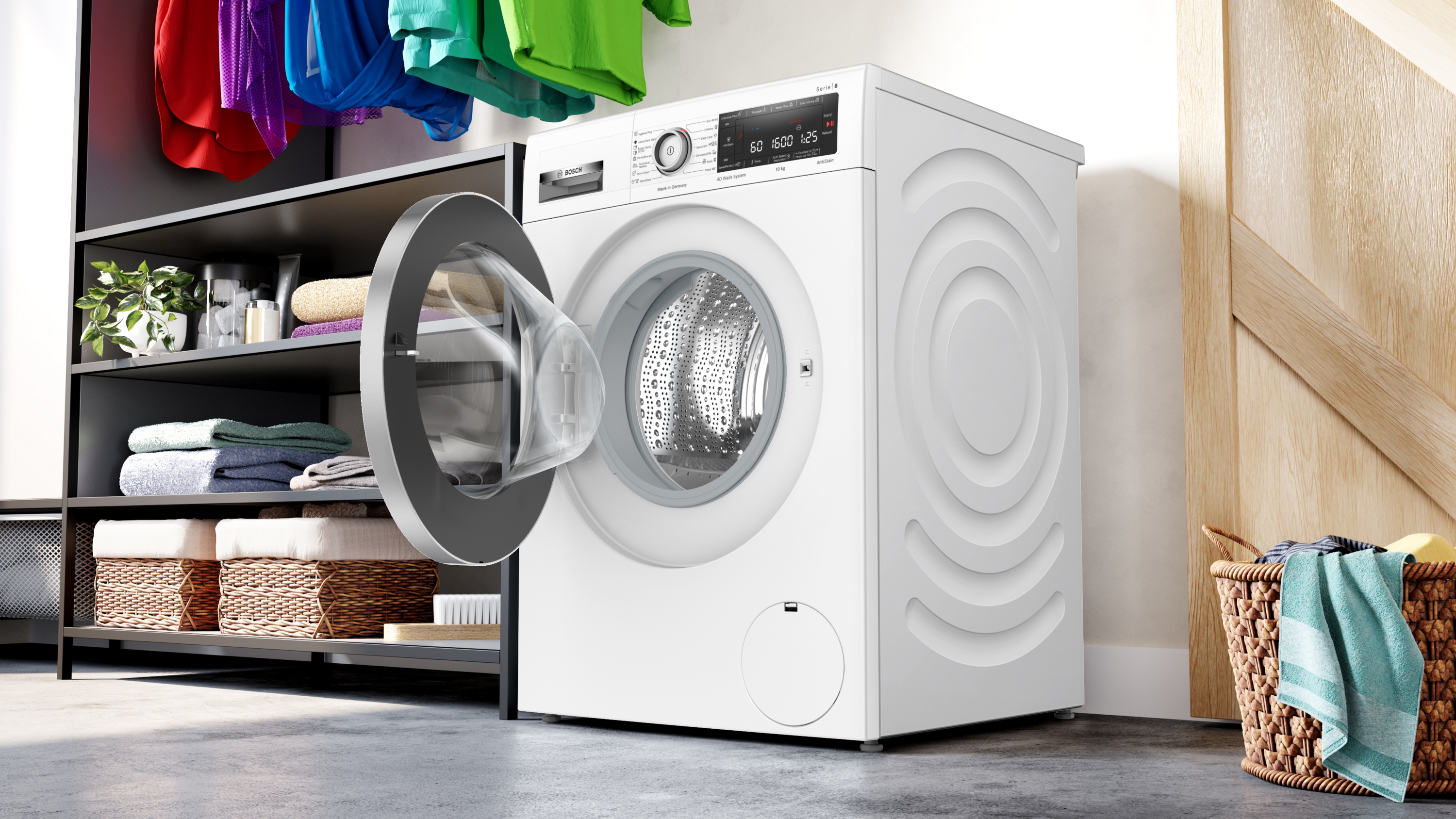 Mašina za pranje veša WAX32M02BY, Serija 8 Exclusive, 10 kg, 1600 okr