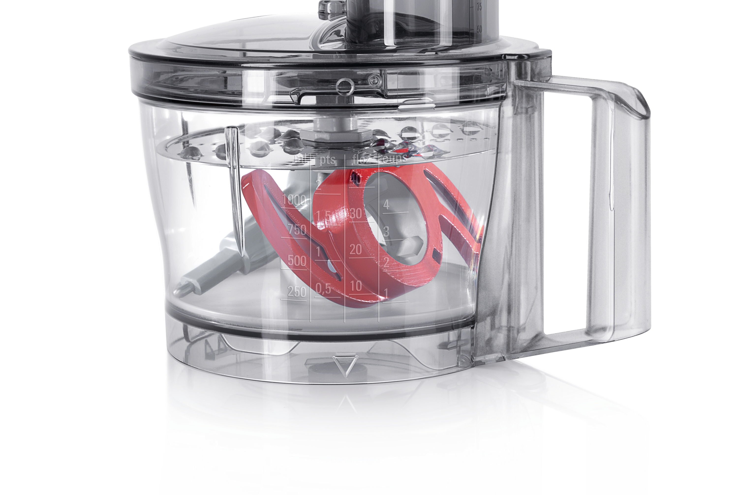 Food processor, MultiTalent 3, 800 W, White, White, MCM3200W