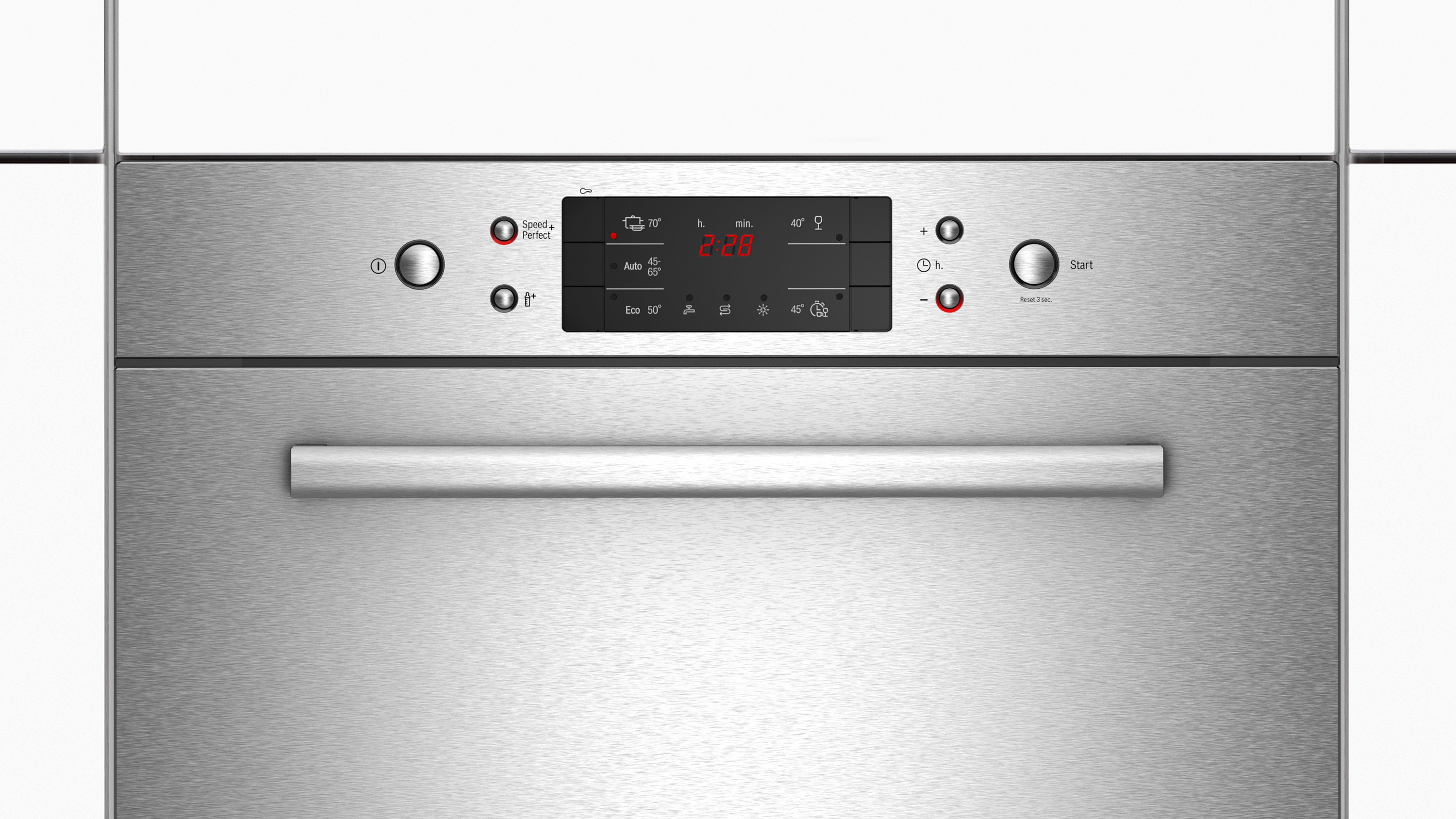 Serija 6, Ugradna modularna mašine za pranje sudova, 60 cm, Nerđajući čelik, SKE52M75EU
