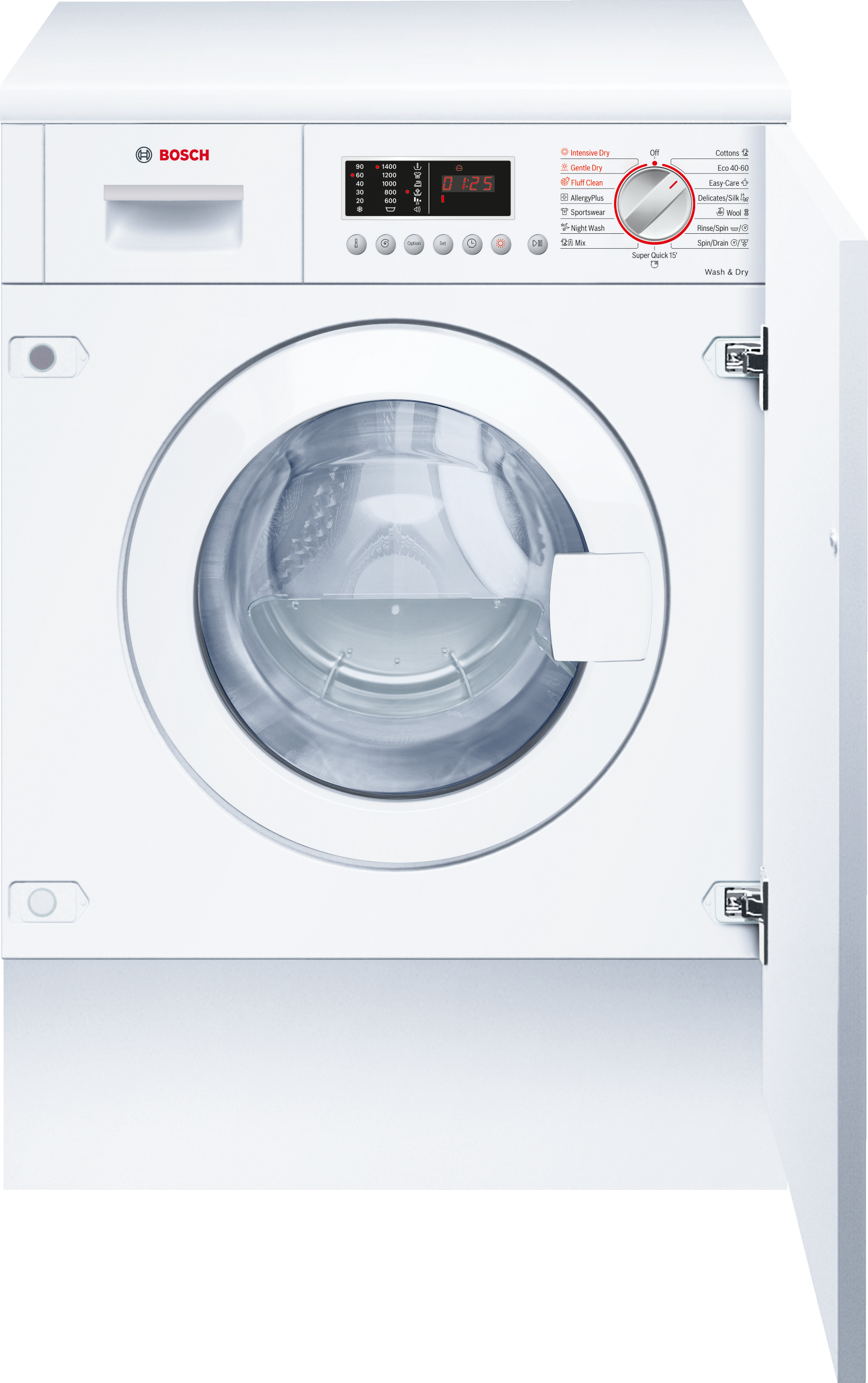 Serija 6, Mašina za pranje i sušenje veša, 7/4 kg, WKD28543EU