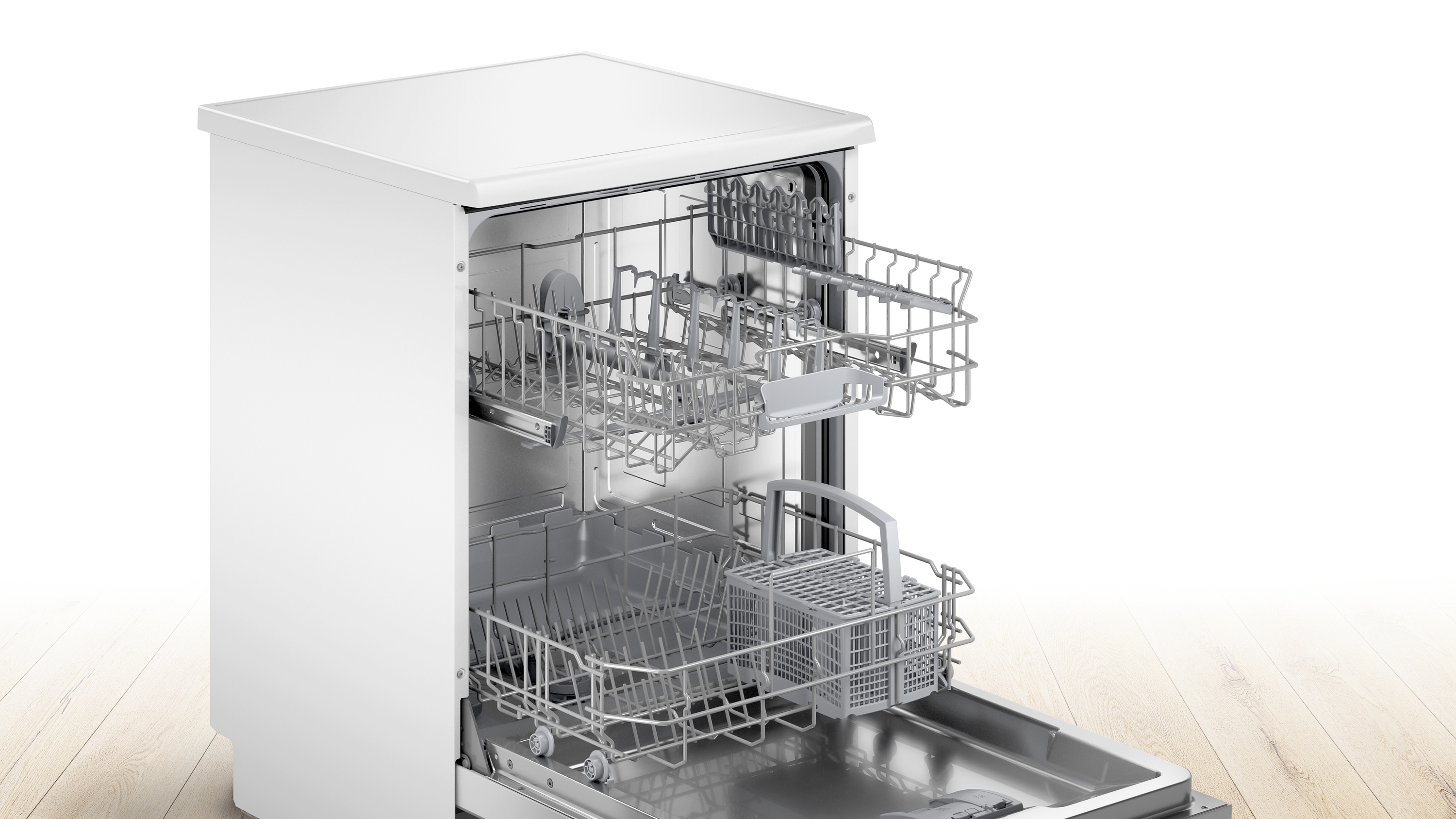 Serija 2, Samostojeća mašina za pranje sudova, 60 cm, Bela, SMS2ITW39E