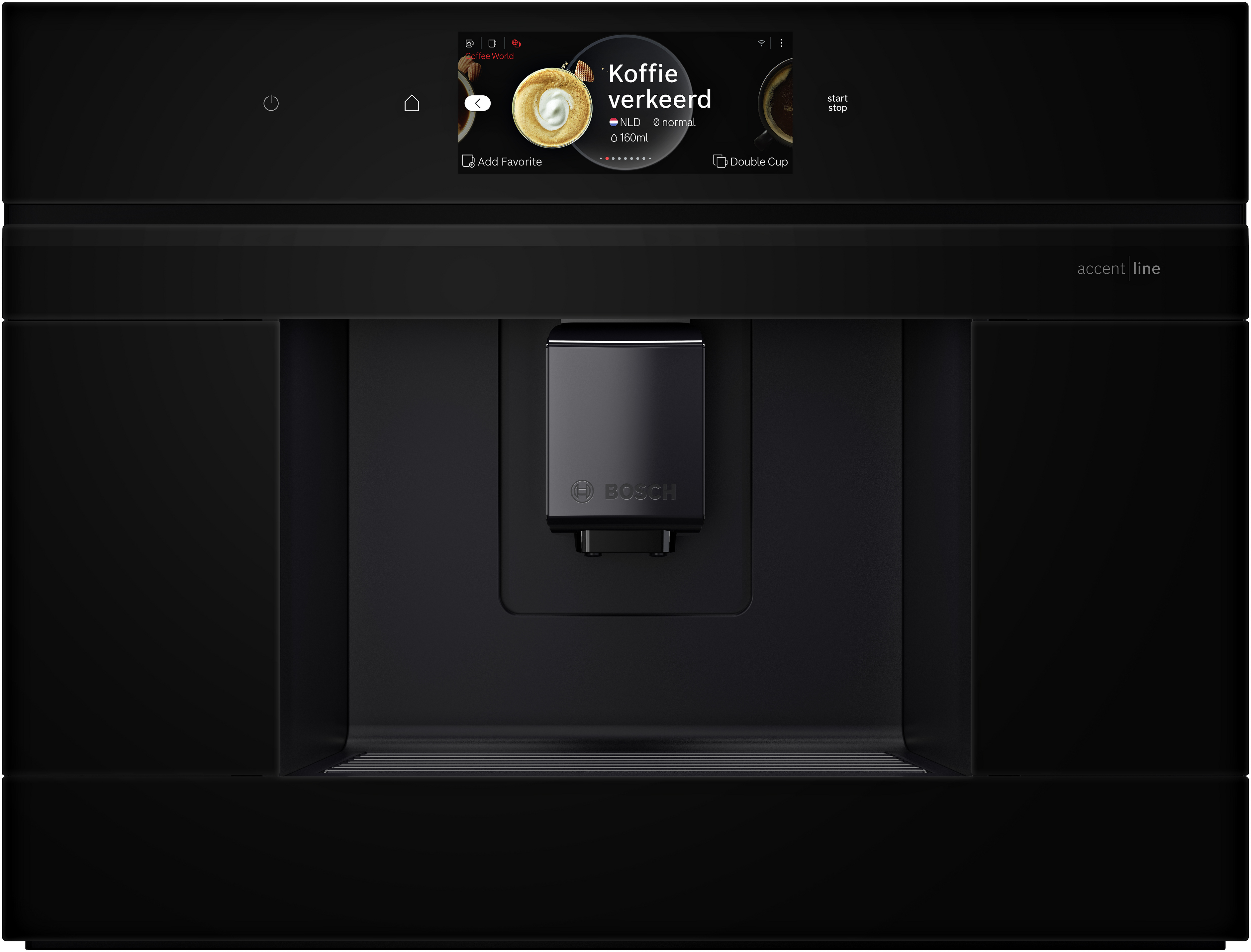 Series 8, Built-In Fully Automatic Coffee Machine, Black, CTL9181B0