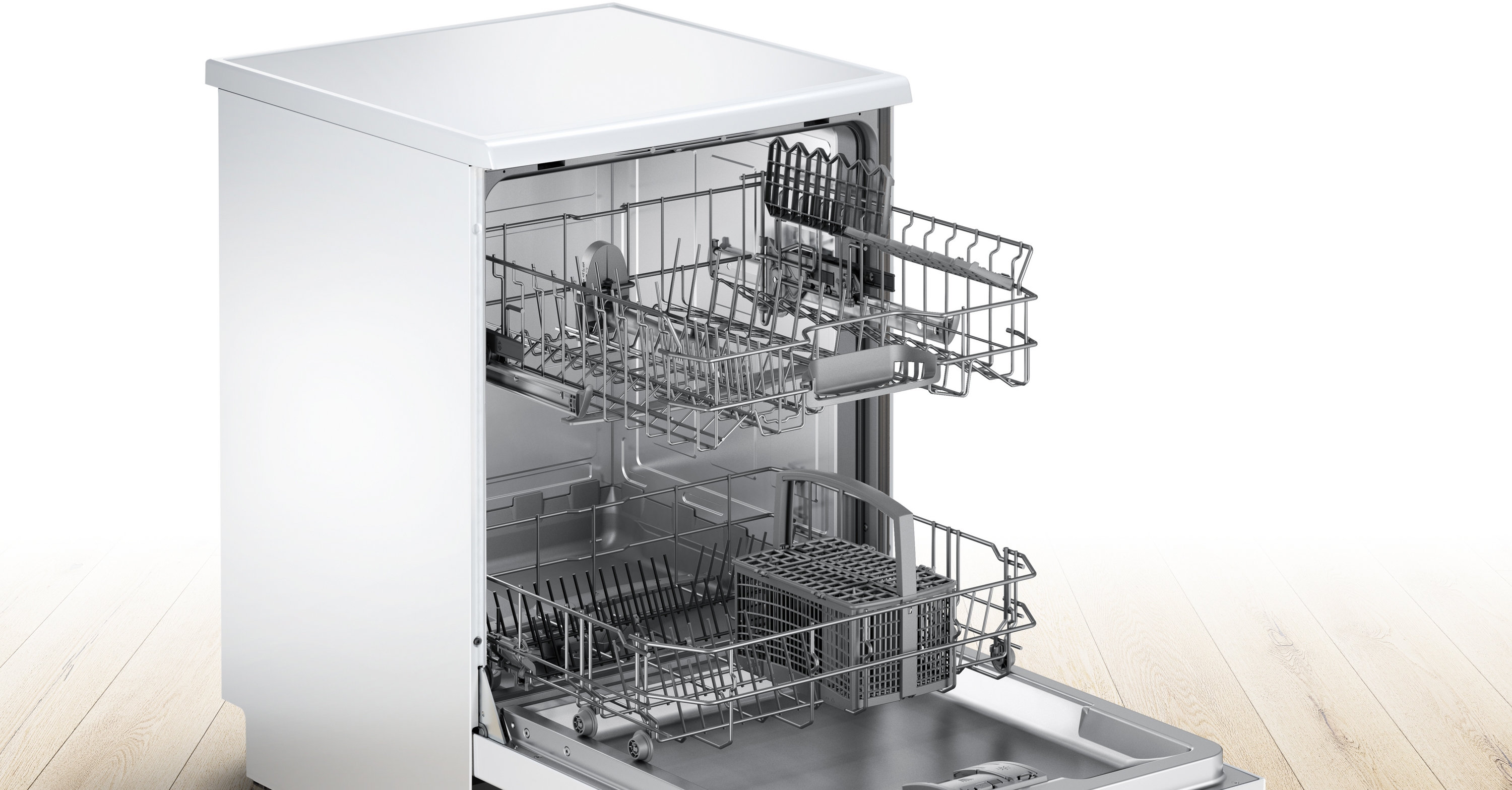 Serija 2, Samostojeća mašina za pranje sudova, 60 cm, Bela, SGS2ITW04E