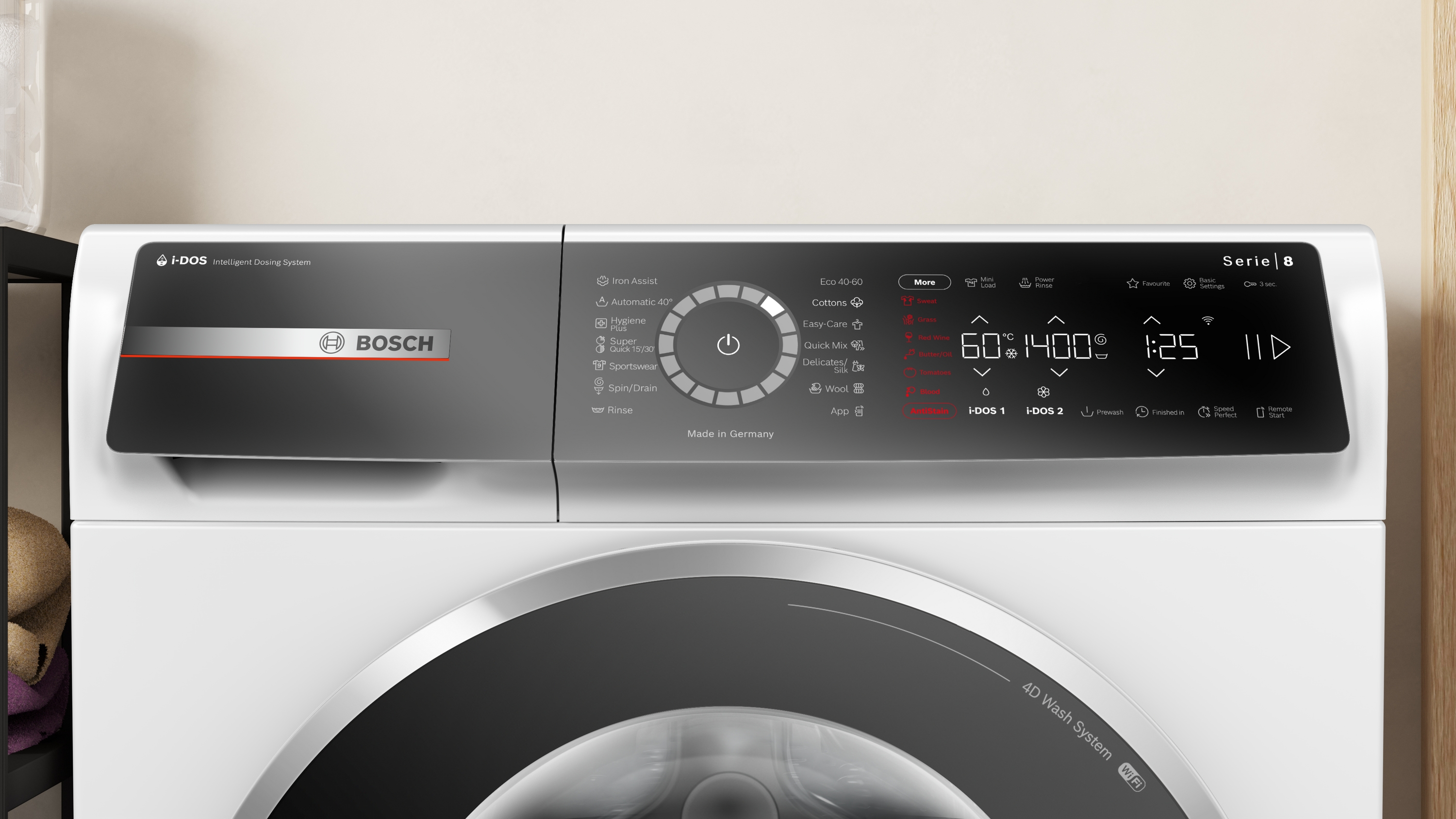 Mašina za pranje veša WGB254A0BY Serija 8, 10 kg, 1400 okr