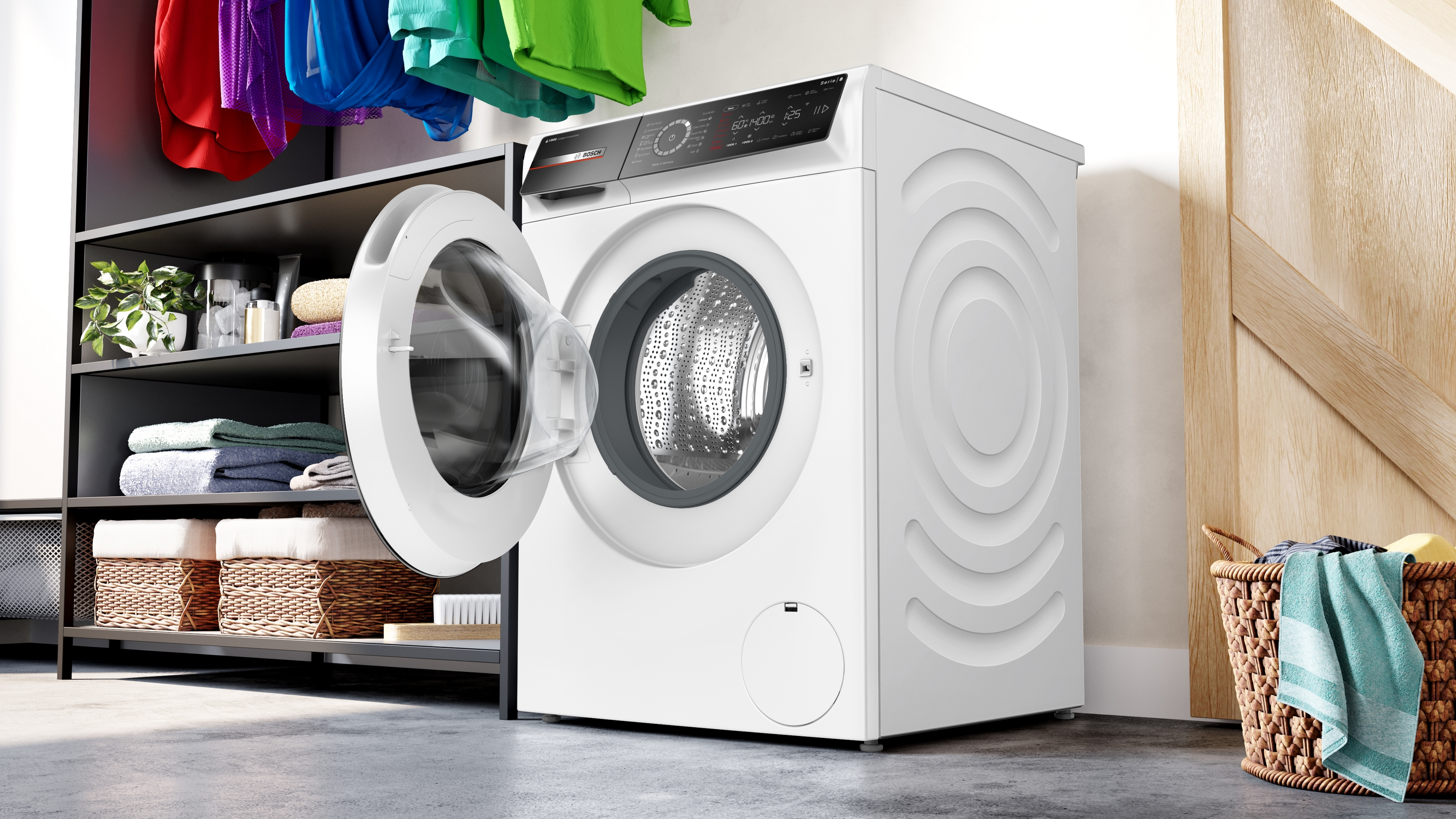 Serija 8, Mašina za pranje veša, punjenje spreda, 10 kg, 1400 okr, WGB254A0BY